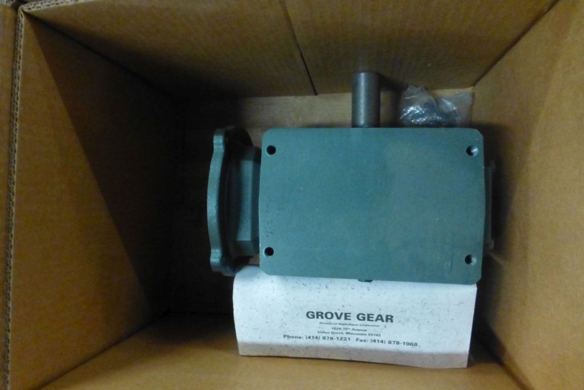 Grovegear Flexaline Worm Speed Reducer | Model No. BMQ224;, Part No. 80002740402; 5-Ratio; Frame: