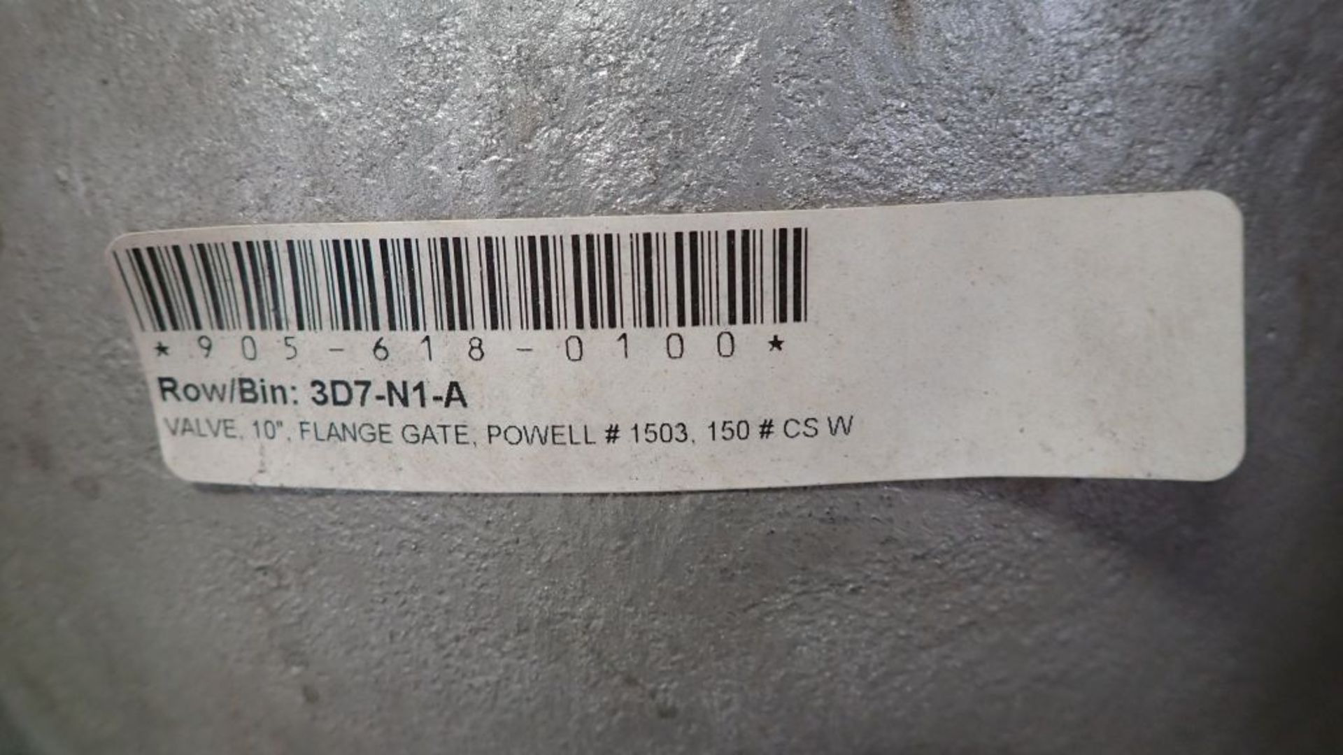 Powell Valve | Serial No. 07674; Body: WCB; Fig: 10.00 1503; Tag: 239184 - Image 9 of 9