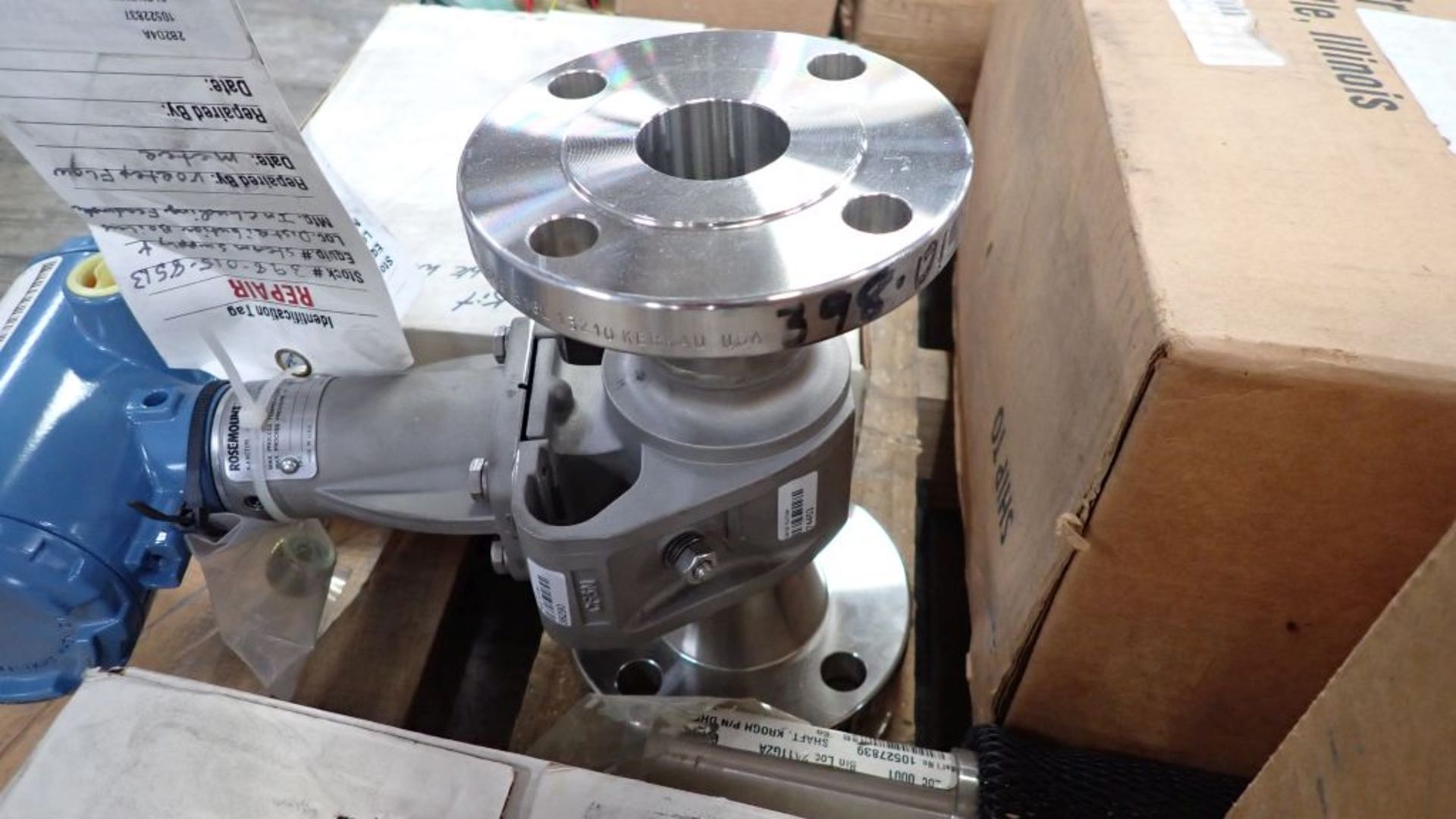 Lot of Assorted Components | Includes: Flanges; Valves; Conduit; Tag: 239204 - Image 8 of 12