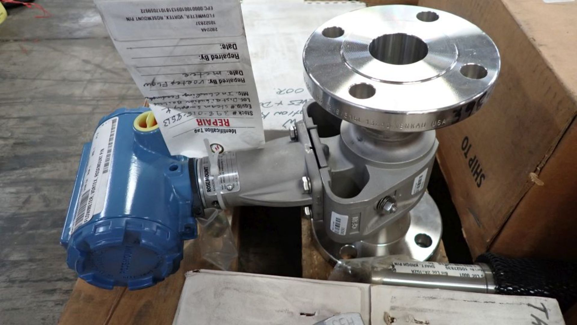 Lot of Assorted Components | Includes: Flanges; Valves; Conduit; Tag: 239204 - Image 6 of 12