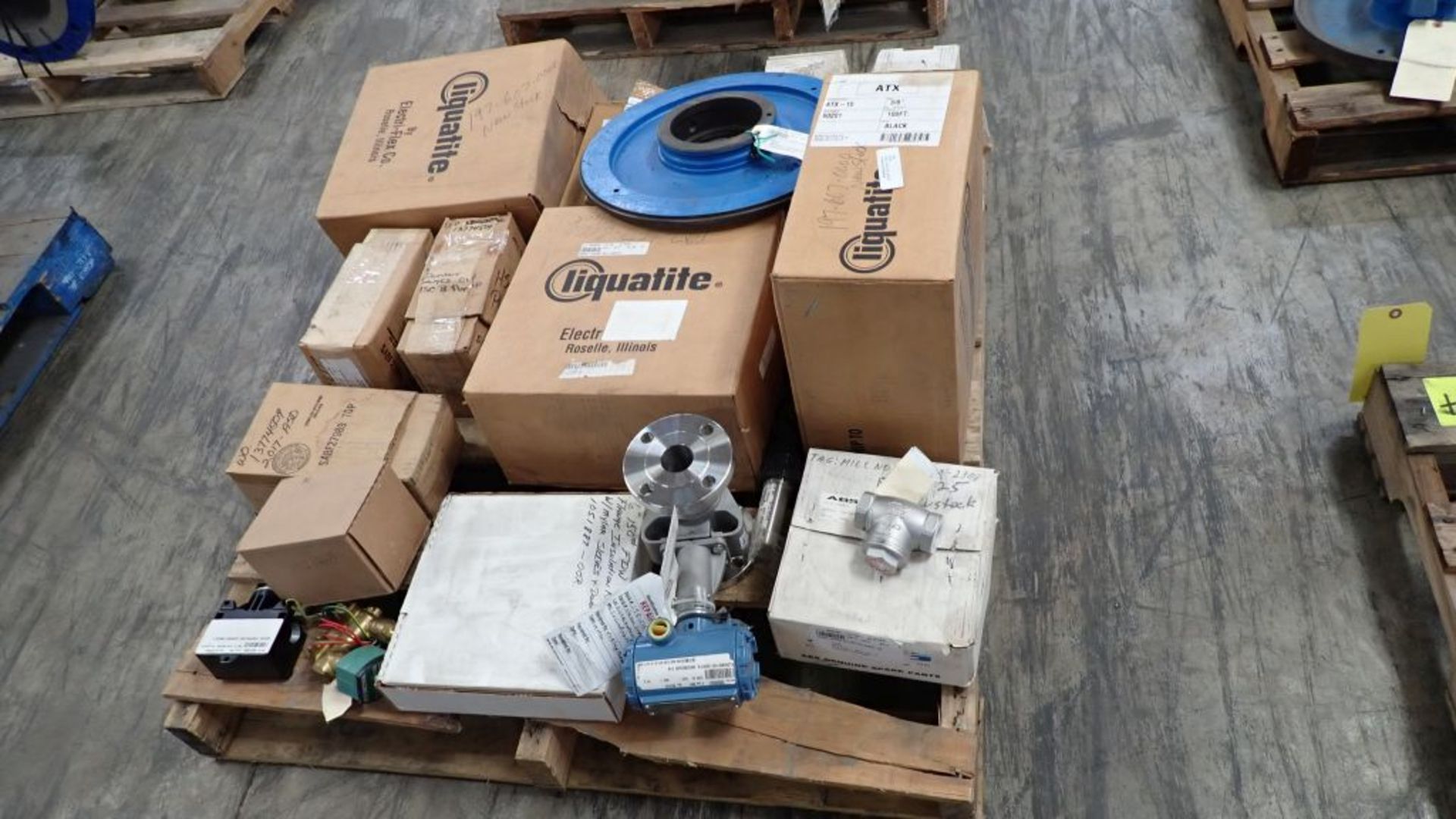 Lot of Assorted Components | Includes: Flanges; Valves; Conduit; Tag: 239204 - Image 2 of 12