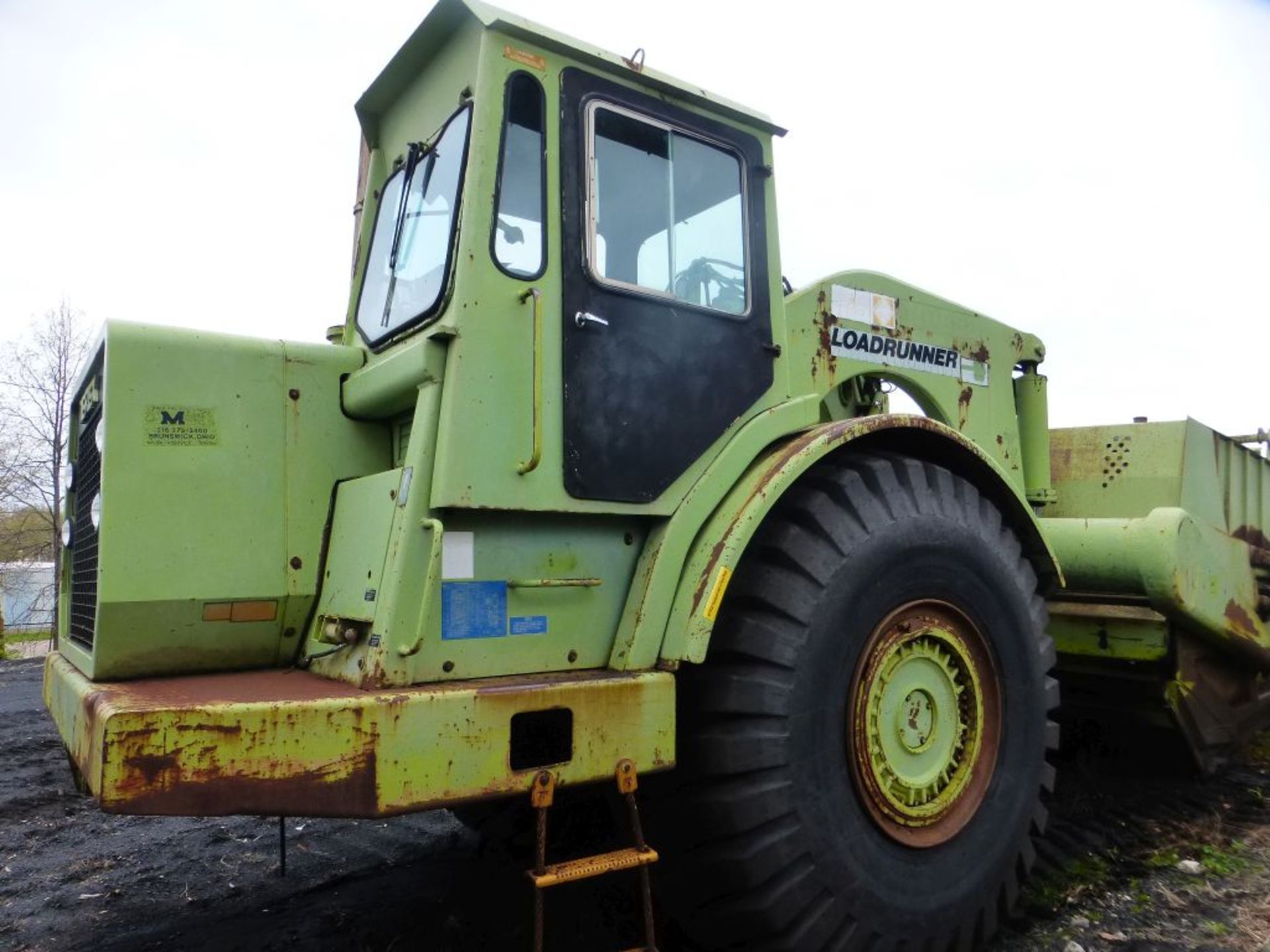 Terex Loadrunner Scraper | Model No. TS24B035; Serial No. 71383; J320A; 3733 Hours; Manual Included; - Image 3 of 16