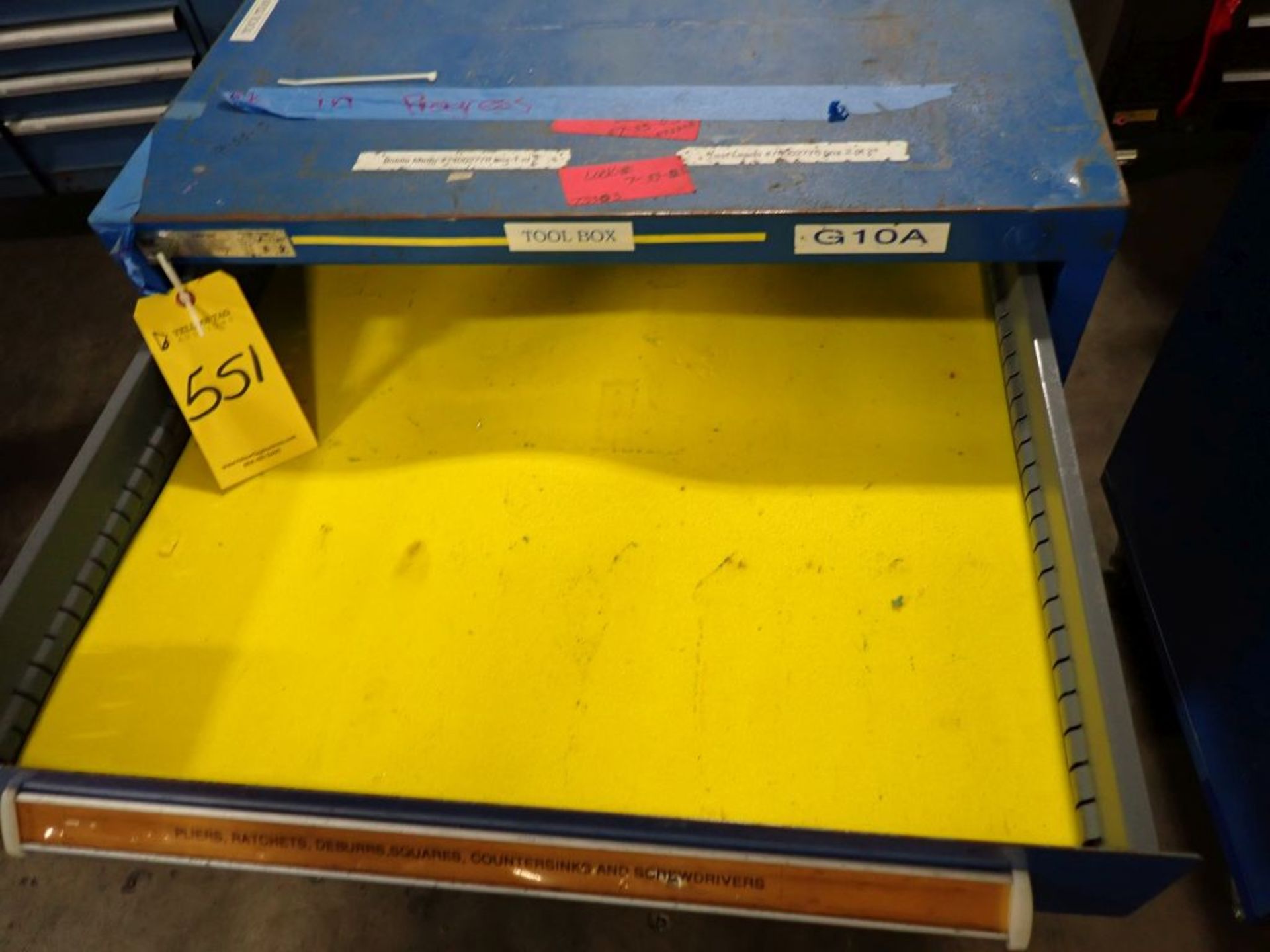 Rolling Vidmar 5-Drawer Cabinet | Tag: 241551 | Limited Forklift Assistance Available - $10.00 Lot - Image 4 of 5