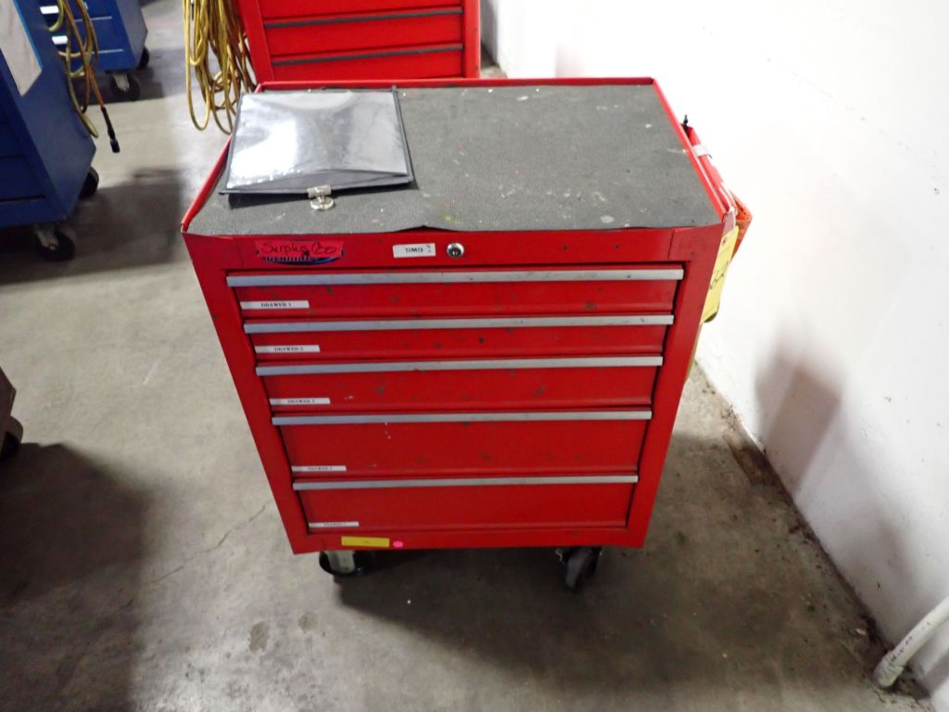 Rolling Toolbox w/Tools | Tag: 241562 | Limited Forklift Assistance Available - $10.00 Lot Loading