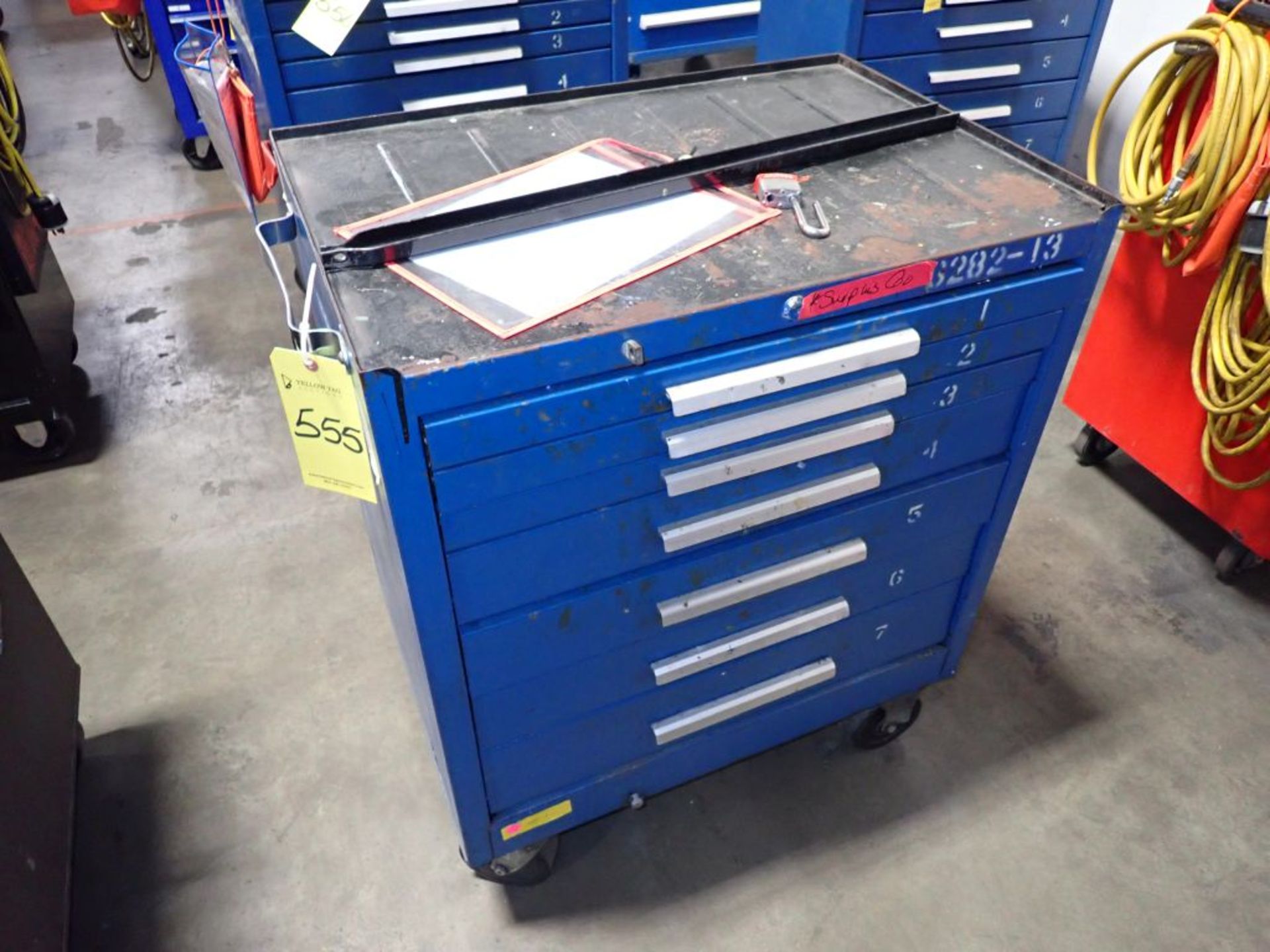 Rolling Toolbox w/Tools | Tag: 241555 | Limited Forklift Assistance Available - $10.00 Lot Loading