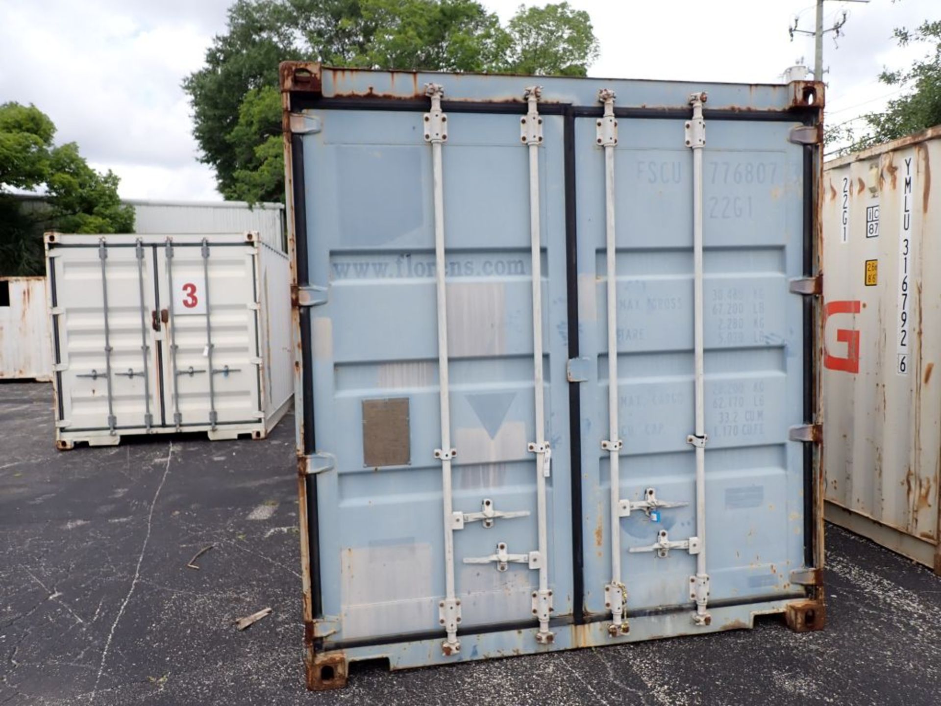 20' Shipping Container w/Rollup Door | Tag: 241689 - Image 4 of 4