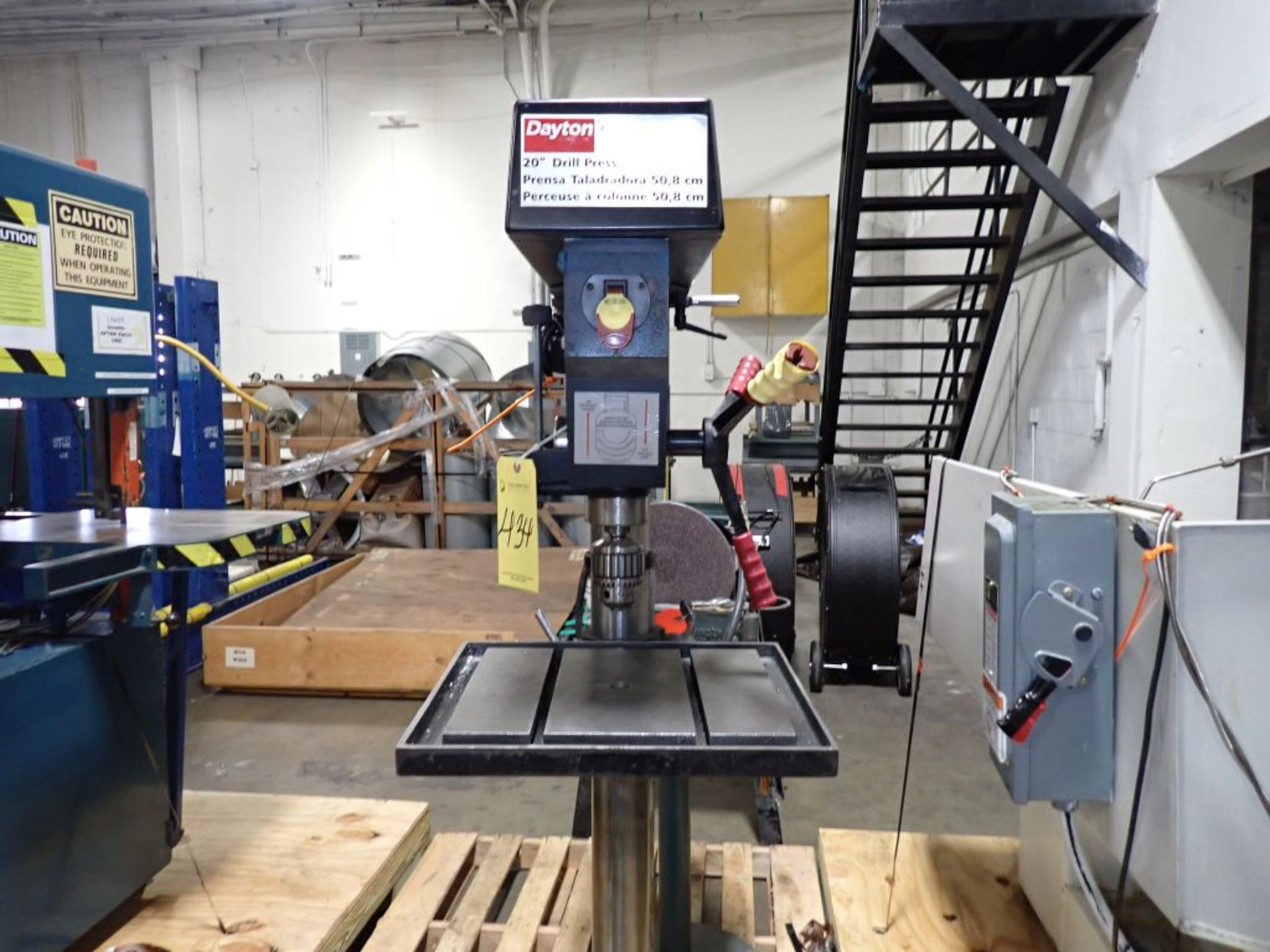 Dayton 20" Drill Press | 115V; Tag: 241434 | Limited Forklift Assistance Available - $10.00 Lot - Image 2 of 4