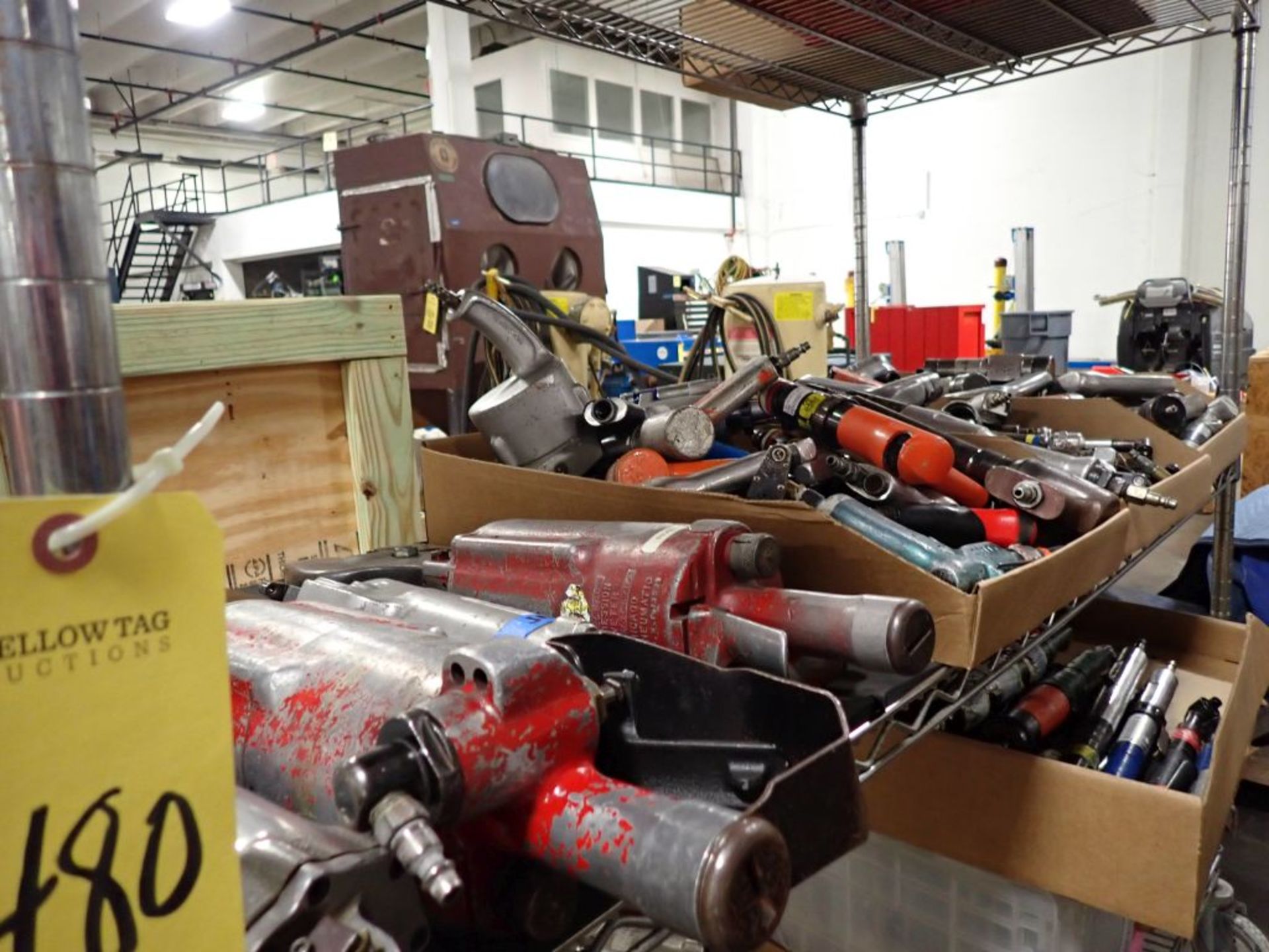 Lot of Pneumatic Tools | Tag: 241480 | Limited Forklift Assistance Available - $10.00 Lot Loading