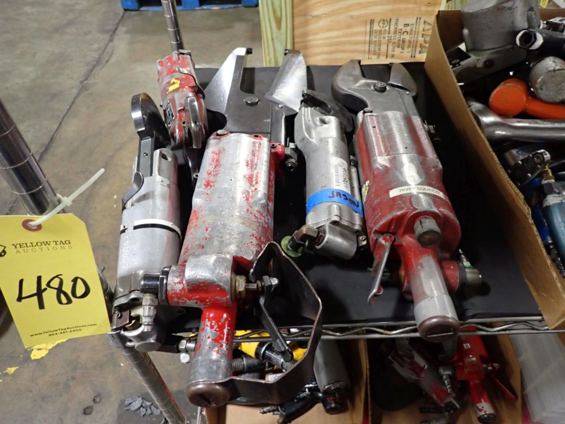 Lot of Pneumatic Tools | Tag: 241480 | Limited Forklift Assistance Available - $10.00 Lot Loading - Image 2 of 5