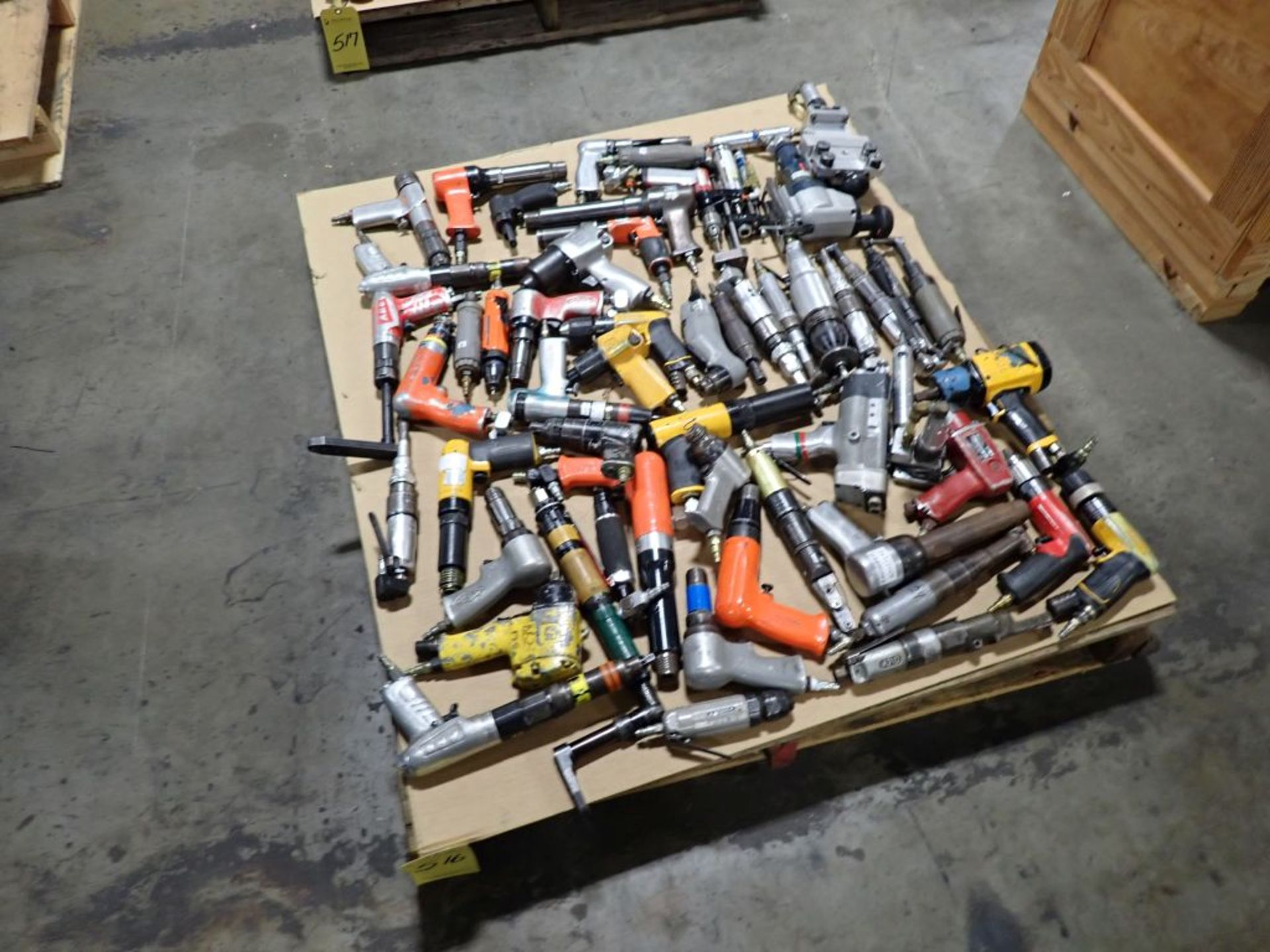 Lot of Pneumatic Tools | Tag: 241516 | Limited Forklift Assistance Available - $10.00 Lot Loading