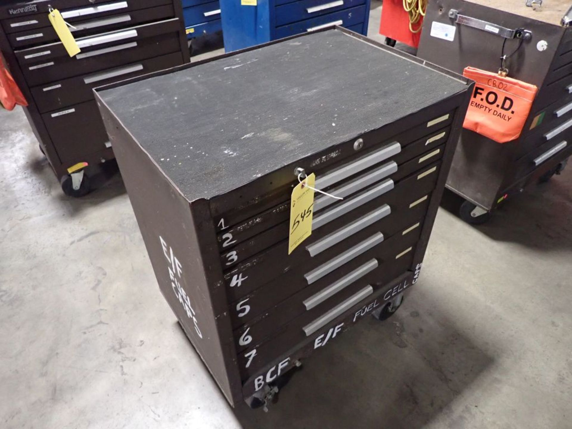 Rolling Toolbox w/Tools | Tag: 241545 | Limited Forklift Assistance Available - $10.00 Lot Loading