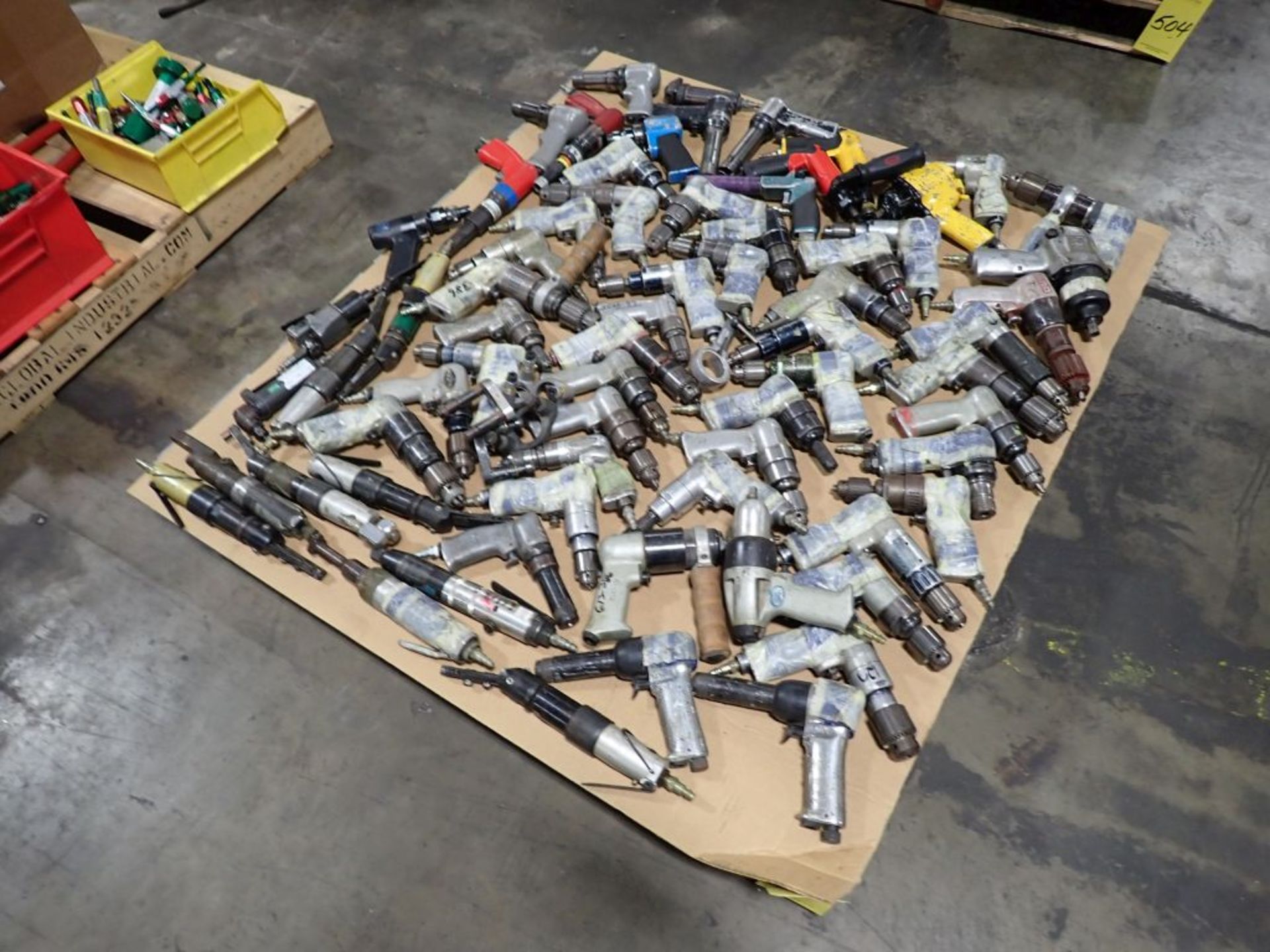 Lot of Pneumatic Tools | Tag: 241503 | Limited Forklift Assistance Available - $10.00 Lot Loading