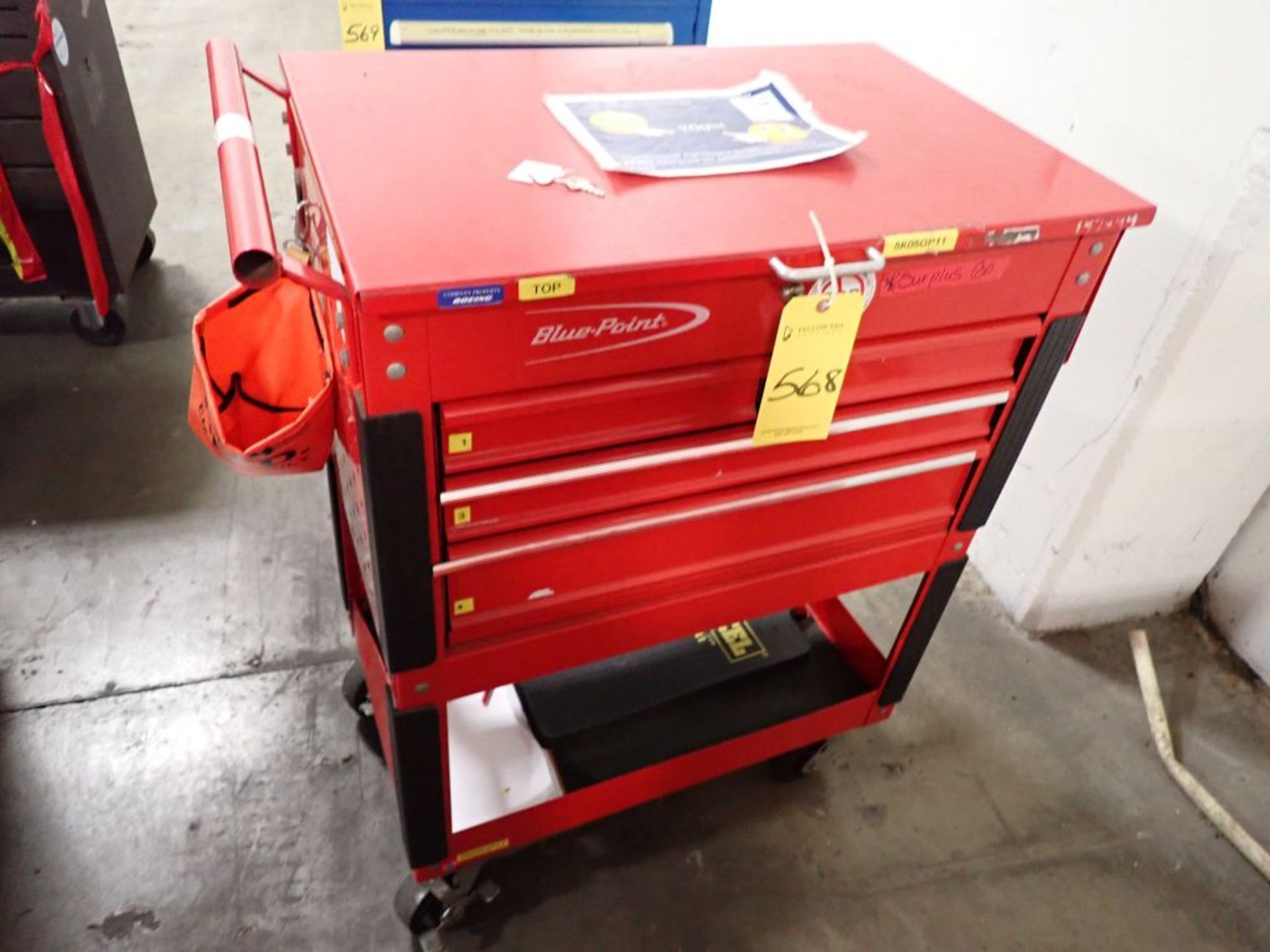 Rolling Toolbox w/Tools | Tag: 241568 | Limited Forklift Assistance Available - $10.00 Lot Loading