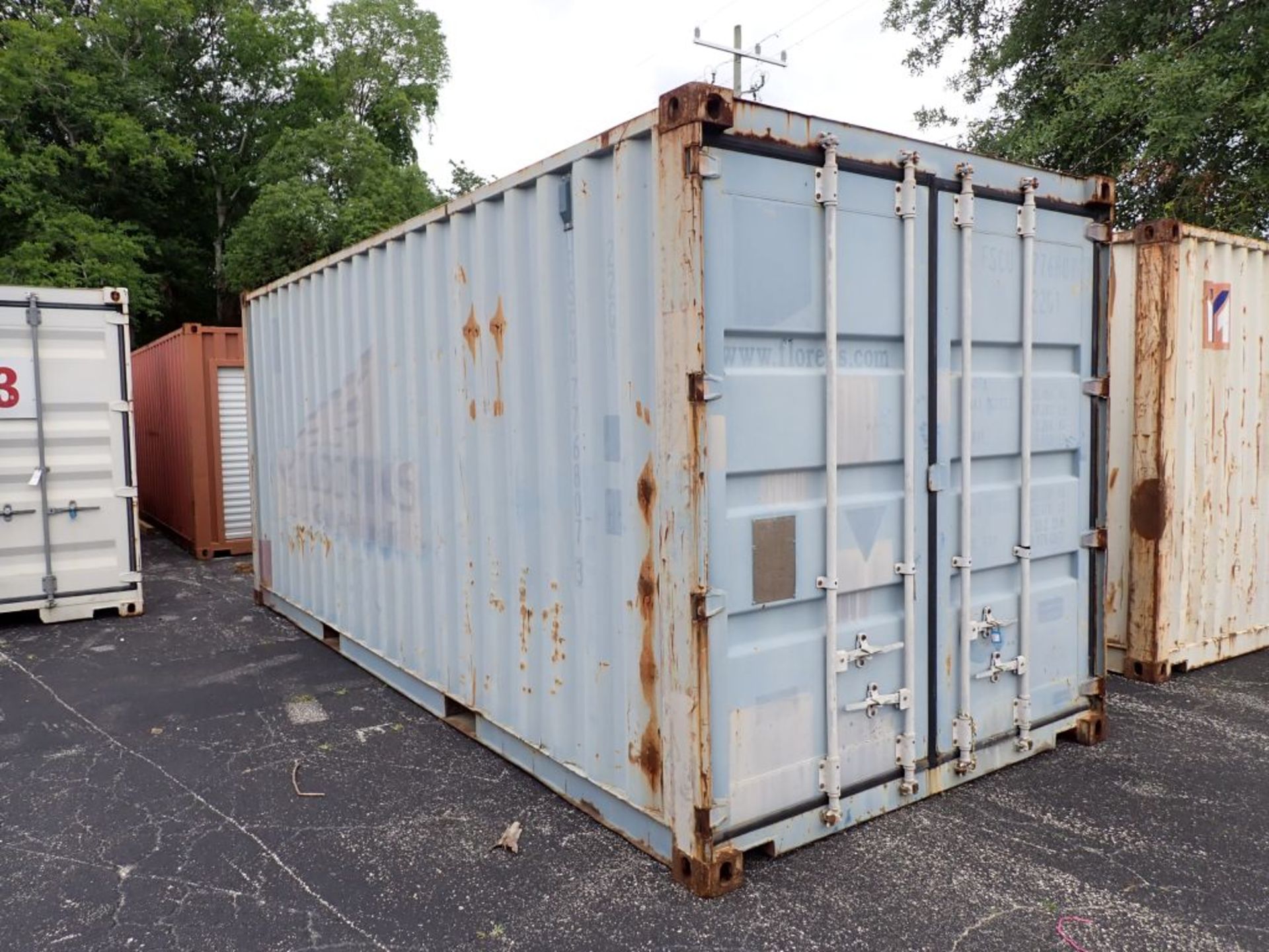 20' Shipping Container w/Rollup Door | Tag: 241689 - Image 3 of 4