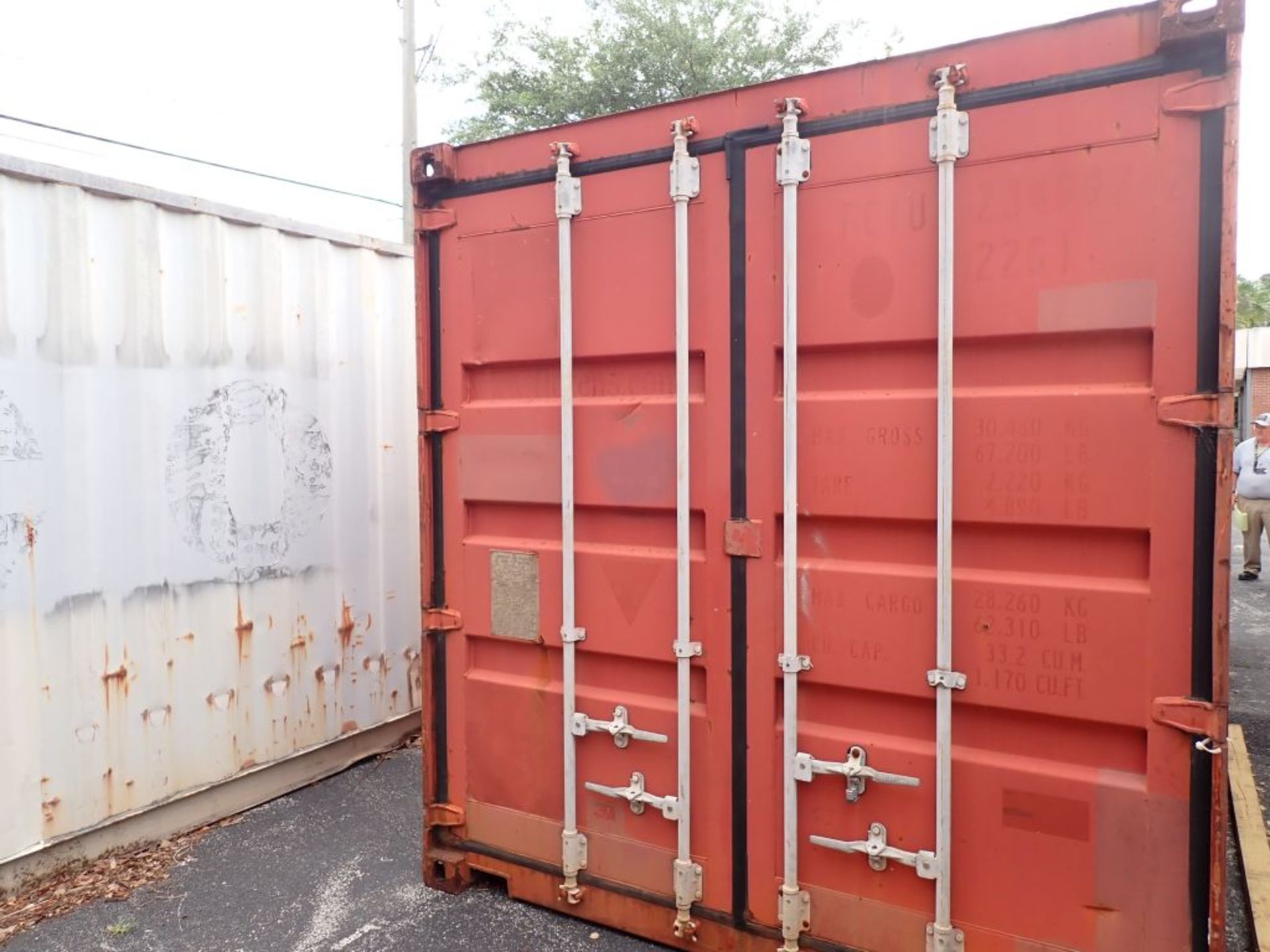20' Shipping Container w/Rollup Door | Tag: 241693 - Image 4 of 4