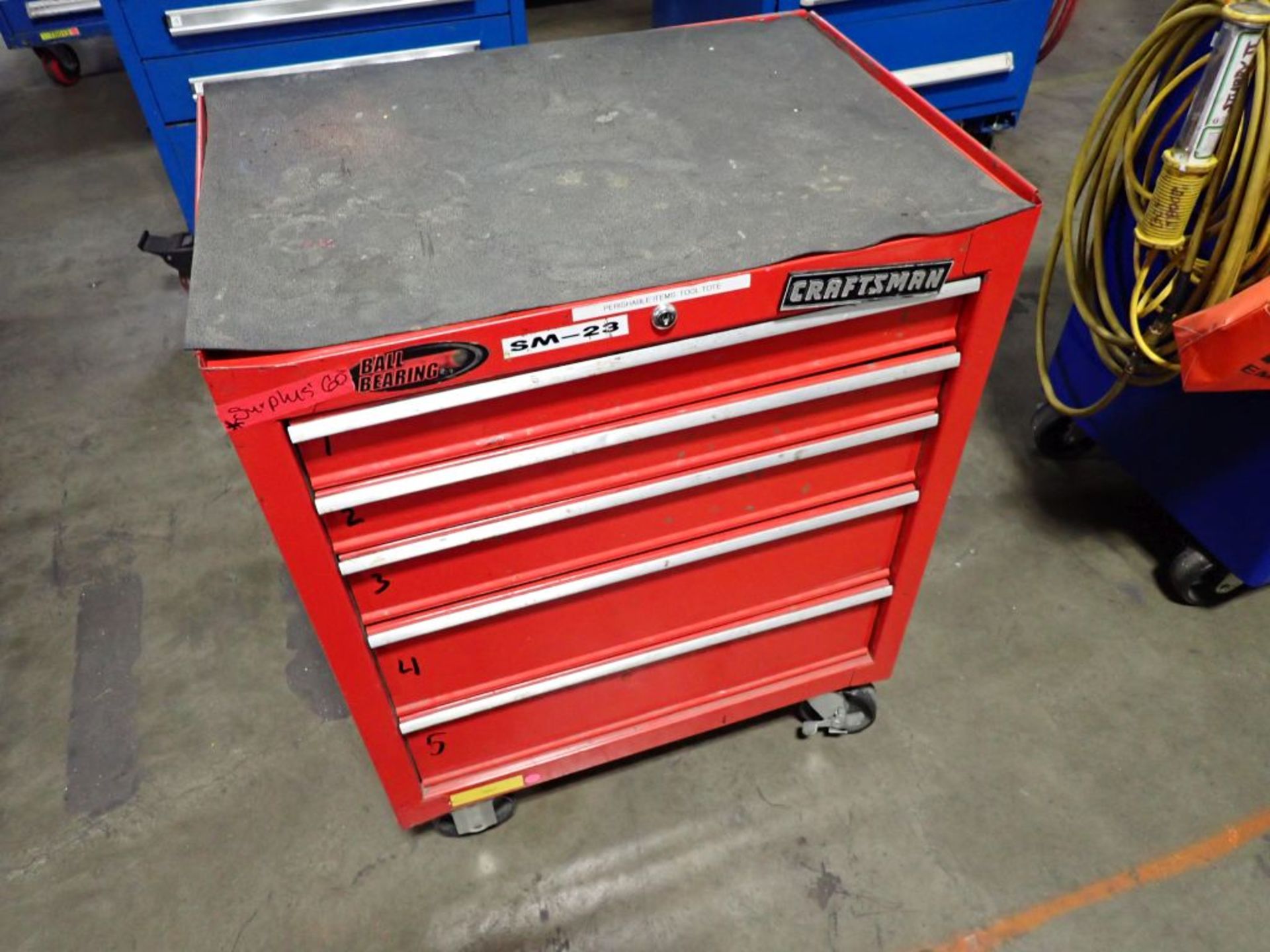 Rolling Toolbox w/Tools | Tag: 241548 | Limited Forklift Assistance Available - $10.00 Lot Loading