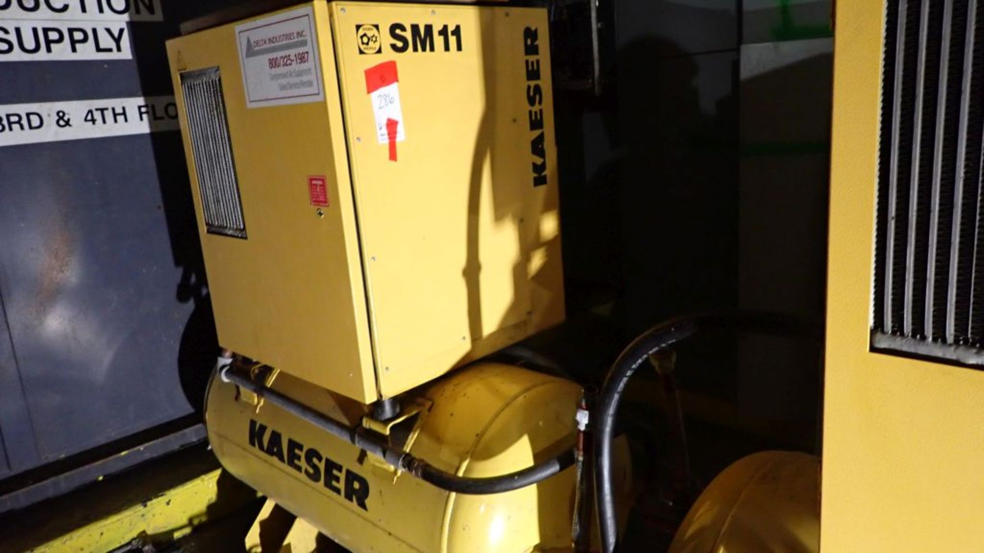 Kaeser SM11 Air Compressor | 11997 Hours; Tag: 241286; Lot Loading Fee: $25.00 - Image 3 of 4