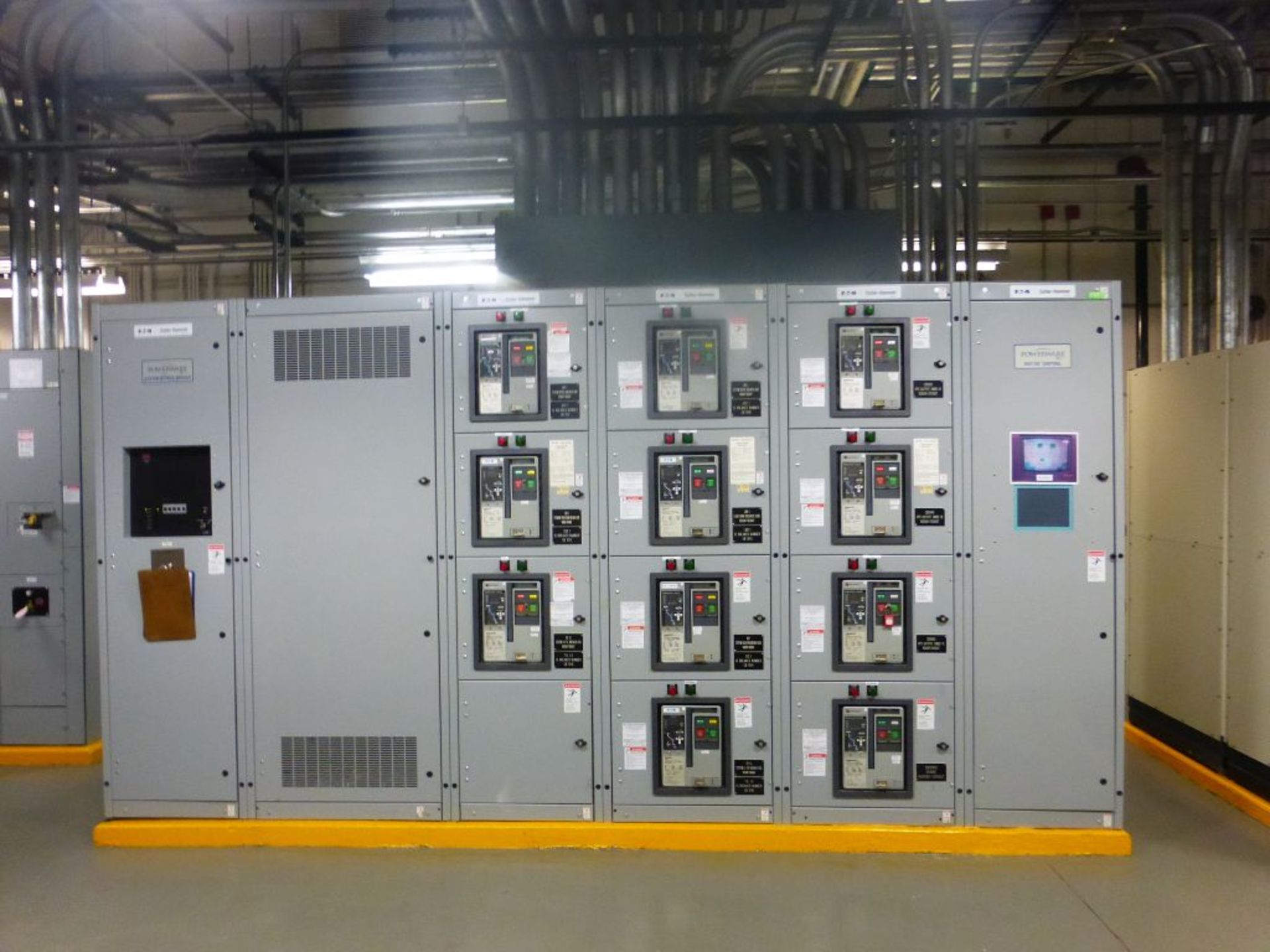 Cutler Hammer Switchgear | 1600A; (6) Sections; Includes: (7) 1600A Breaker Part No. MDS616; (3)