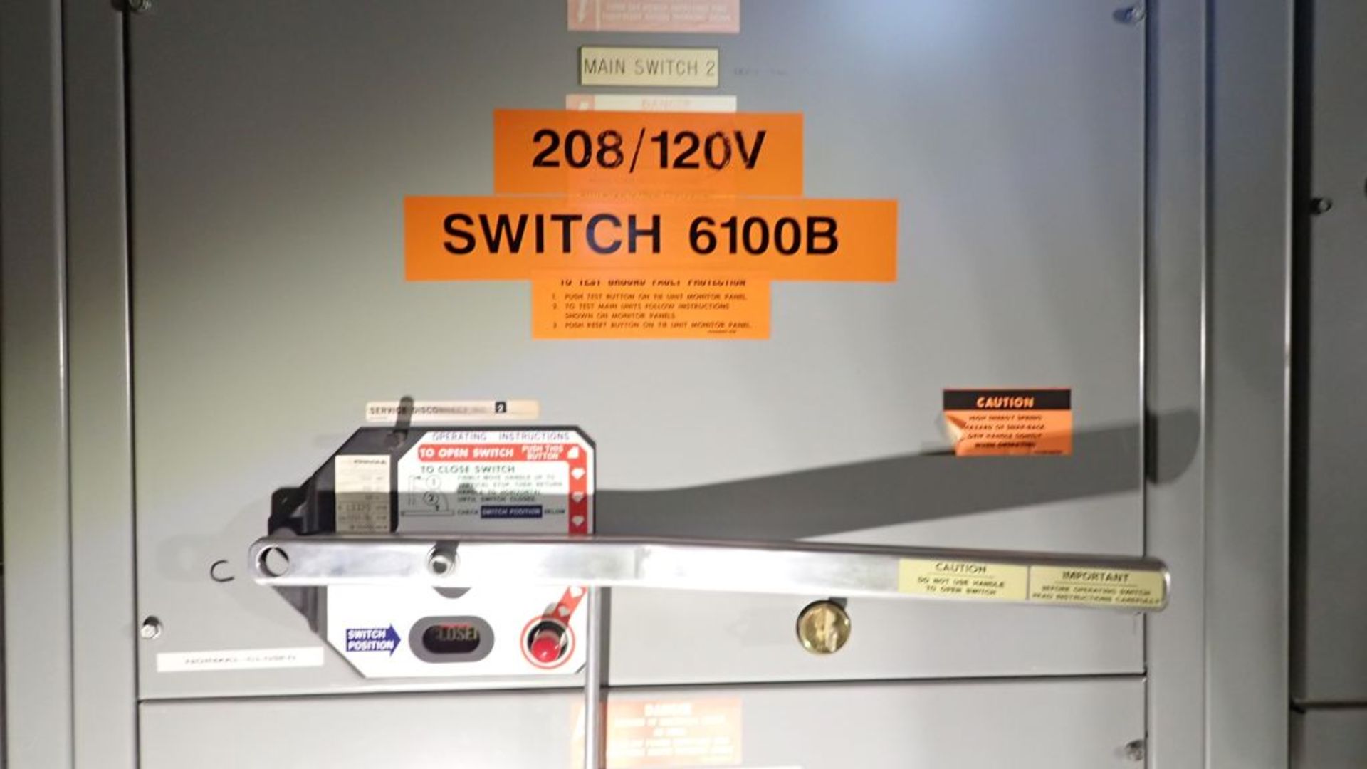 GE Switchgear Line | 1200A; 4160V; (2) 300 KVA Transformer; (3) 1200A Pringle Switches; (4) 800A - Image 23 of 36