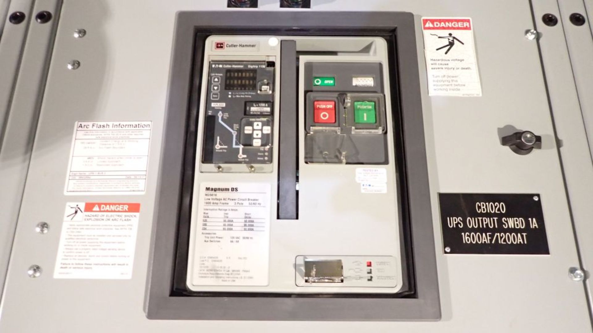 Cutler Hammer Switchgear | 1600A; (6) Sections; Includes: (7) 1600A Breaker Part No. MDS616; (3) - Image 26 of 44