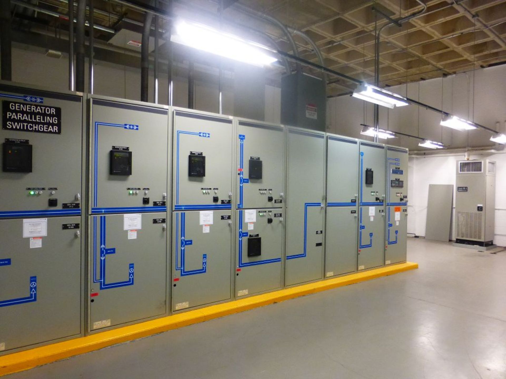 GE Powervac Switchgear | (14) Verticals; 4160V; 1200A; Includes: (12) GE Powervac 1200A Breakers, - Image 10 of 58