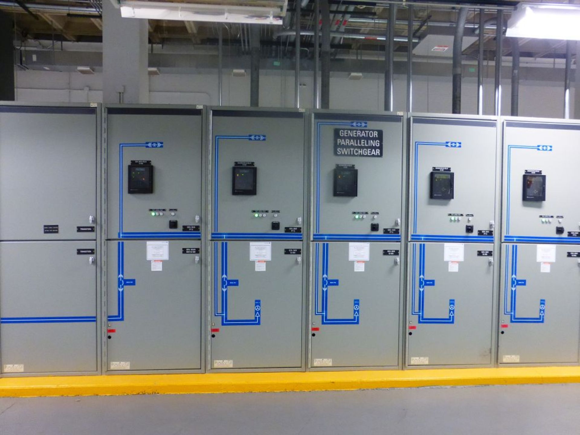 GE Powervac Switchgear | (14) Verticals; 4160V; 1200A; Includes: (12) GE Powervac 1200A Breakers, - Image 8 of 58