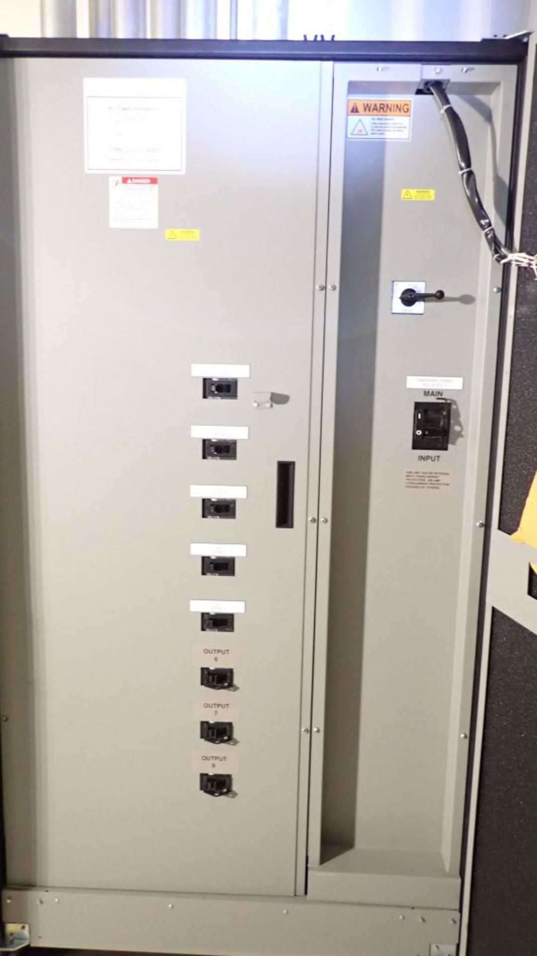 Liebert Precision Power UPS Unit | (2) Cat No. PPA25C, 480V Input, 208/120V; (1) Cat No. EXC10011, - Image 5 of 34