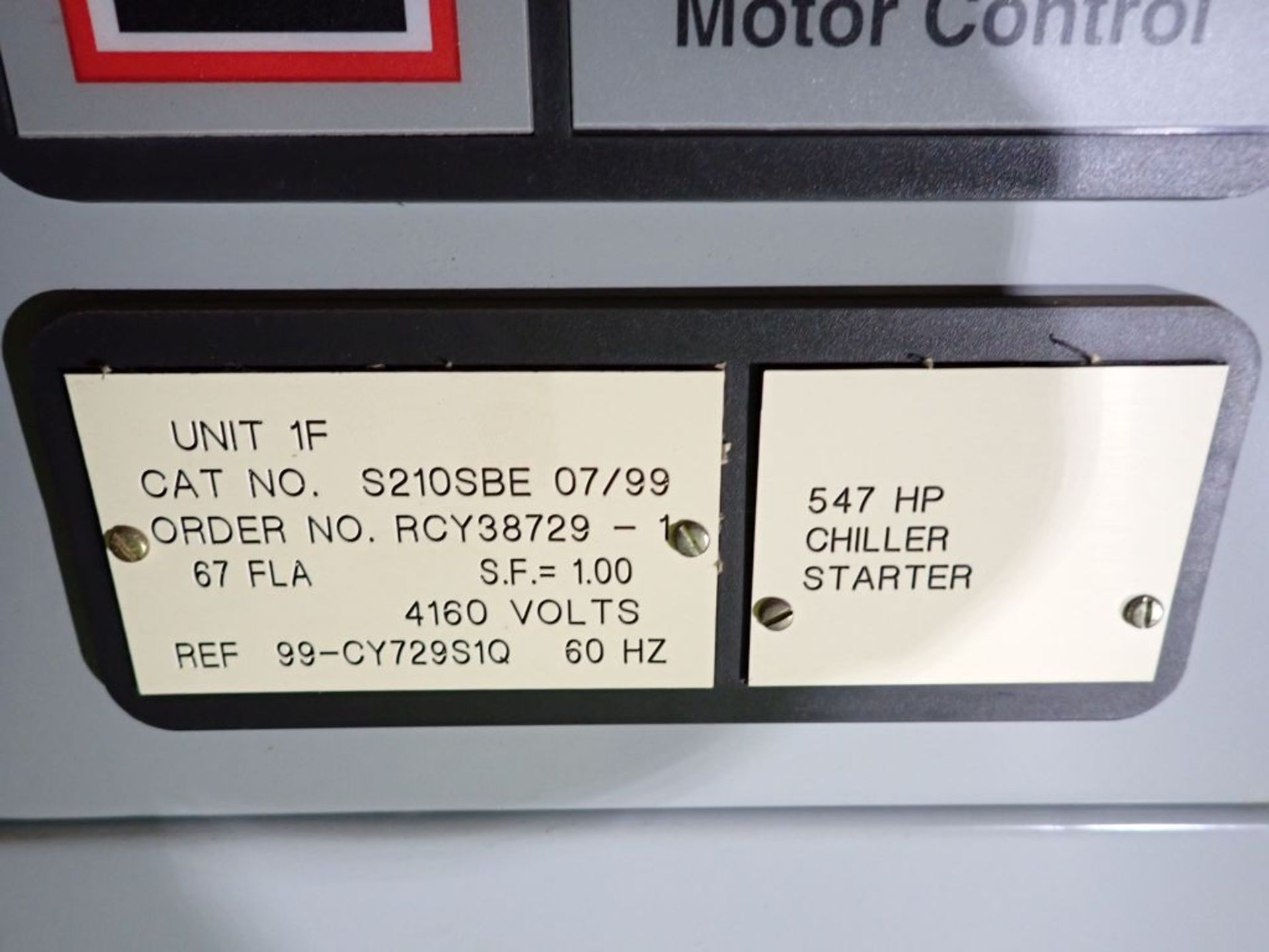 Cutler Hammer Ampgard Medium Voltage Motor Control | 4160V; Tag: 241255; Lot Loading Fee: $50.00 - Image 3 of 8