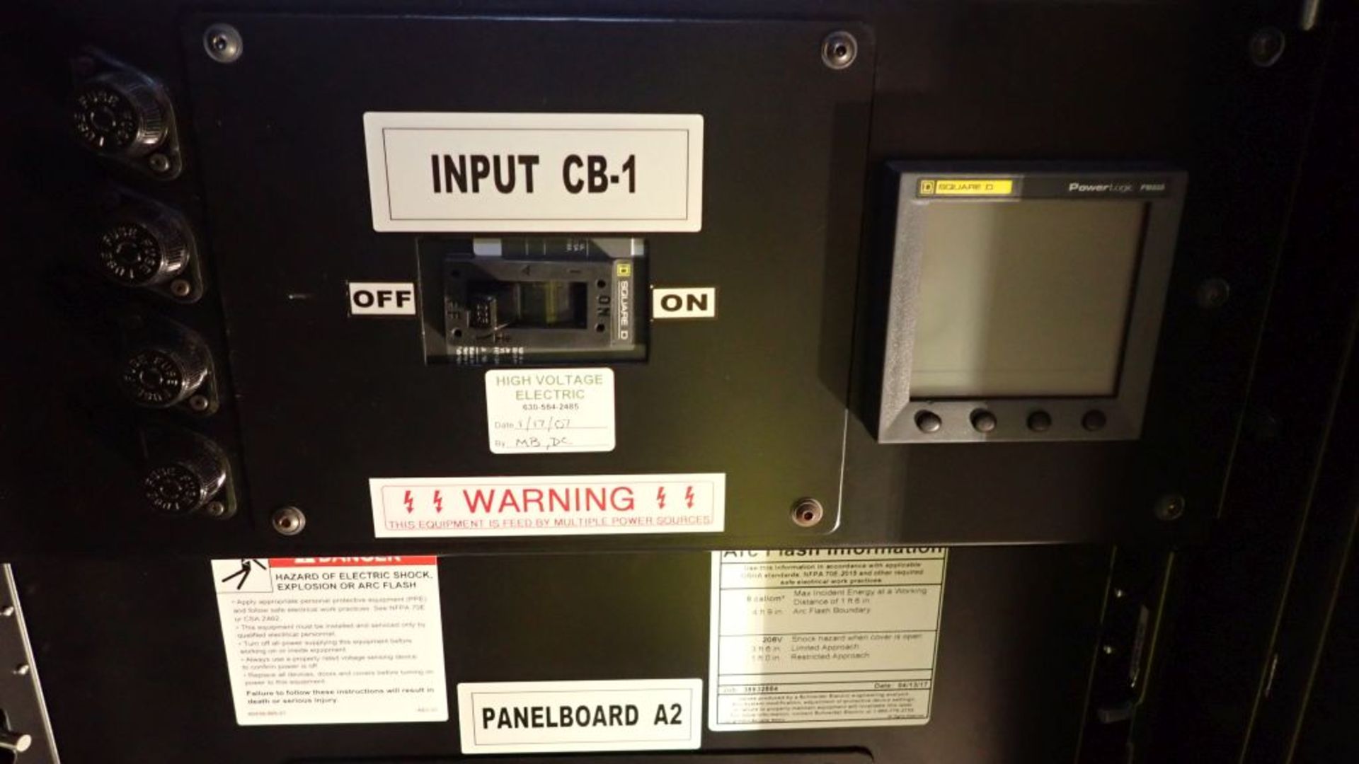 Onyx Power Rack Panelboard | Part No. 98-112-00-00; System 2; Input: 208/120 VAC; 4-Wire Plus Ground - Image 14 of 18