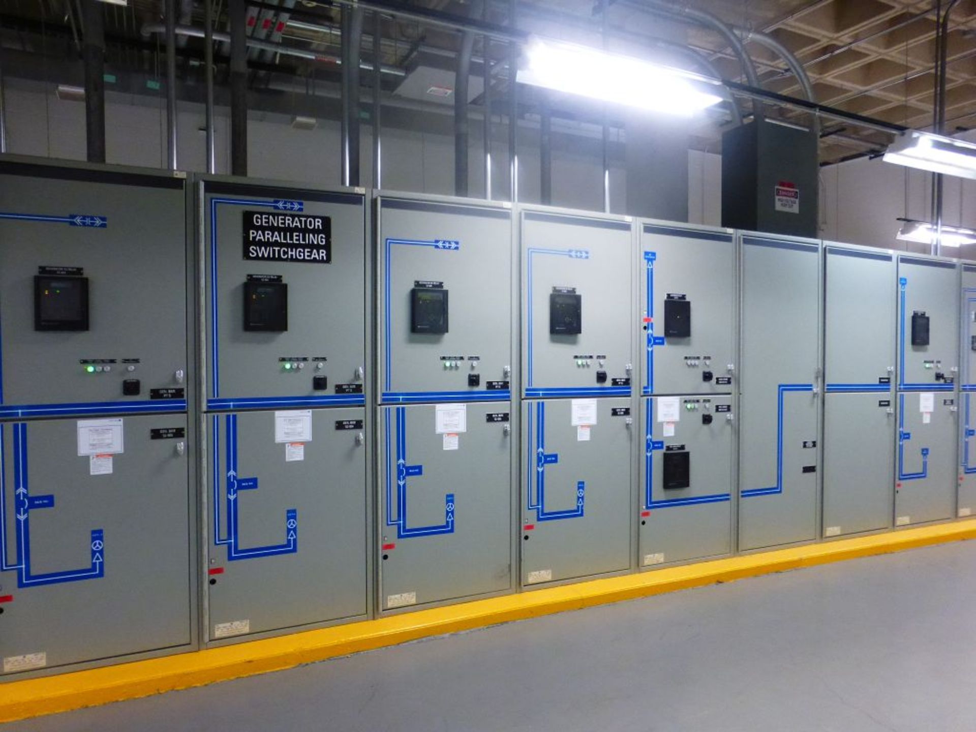 GE Powervac Switchgear | (14) Verticals; 4160V; 1200A; Includes: (12) GE Powervac 1200A Breakers, - Image 9 of 58