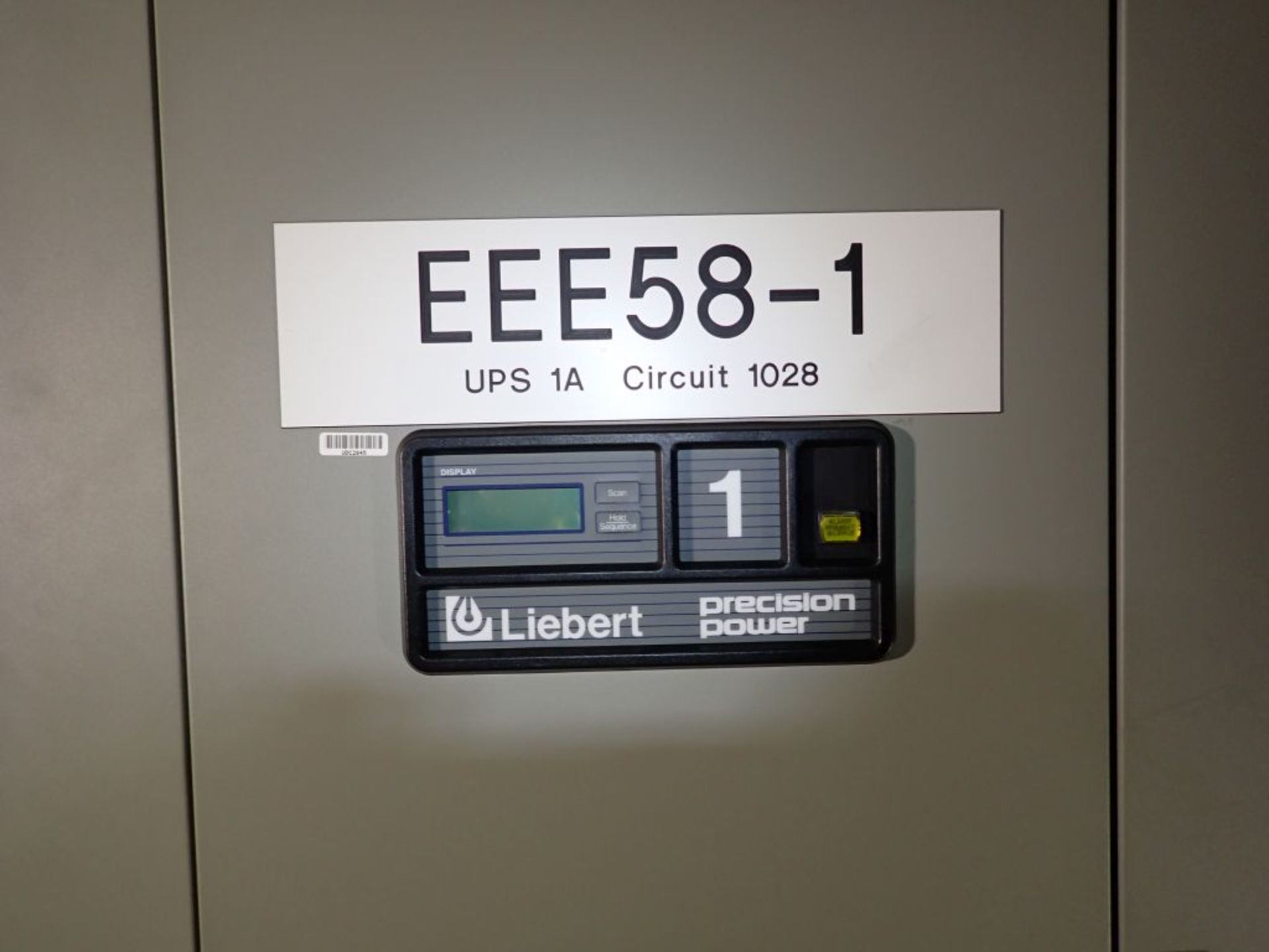 Liebert Precision Power UPS Unit | (2) Cat No. PPA25C, 480V Input, 208/120V; (1) Cat No. EXC10011, - Image 4 of 22