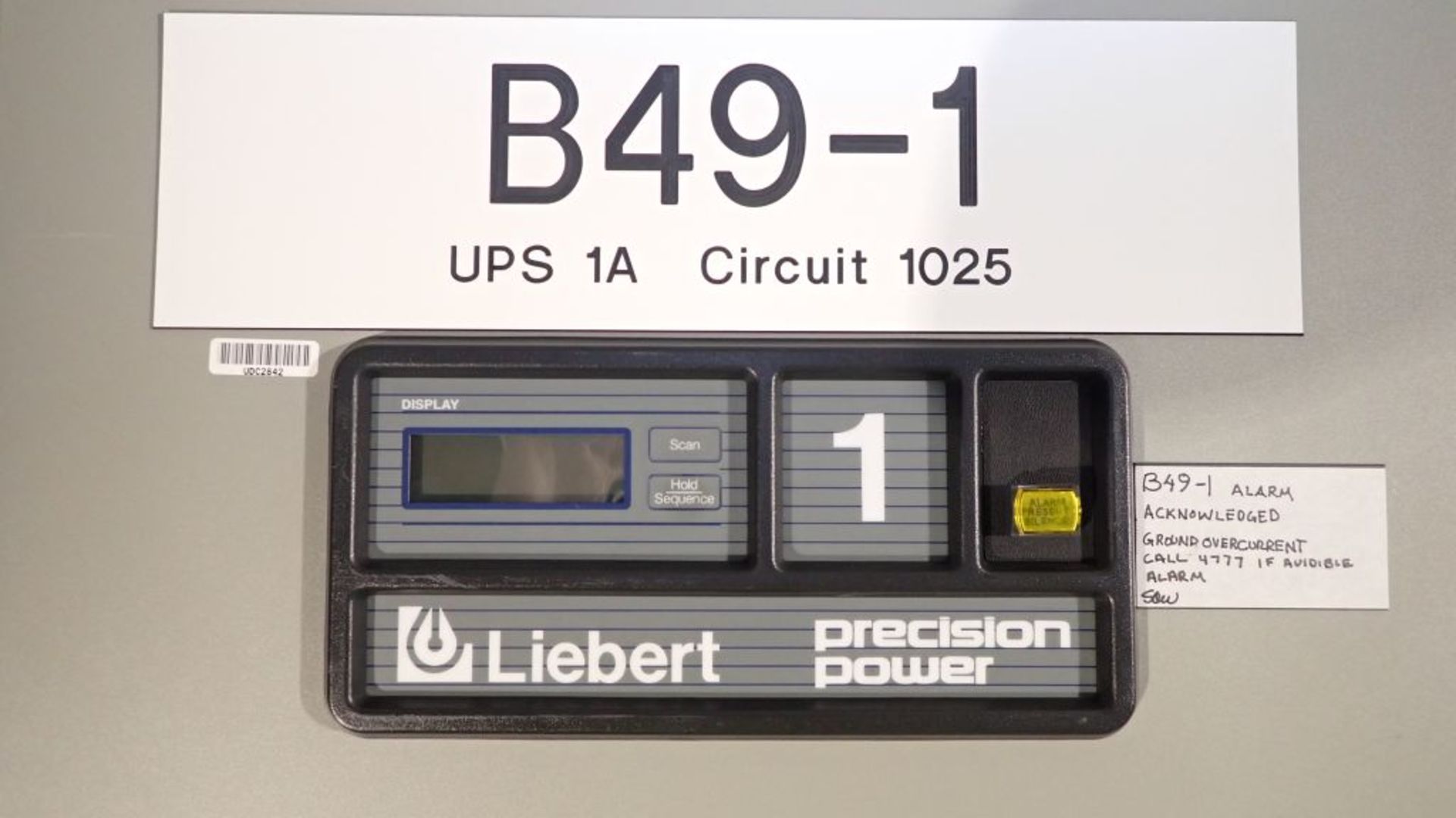 Liebert Precision Power UPS Unit | (2) Cat No. PPA25C, 480V Input, 208/120V; (1) Cat No. EXC10011, - Image 2 of 31