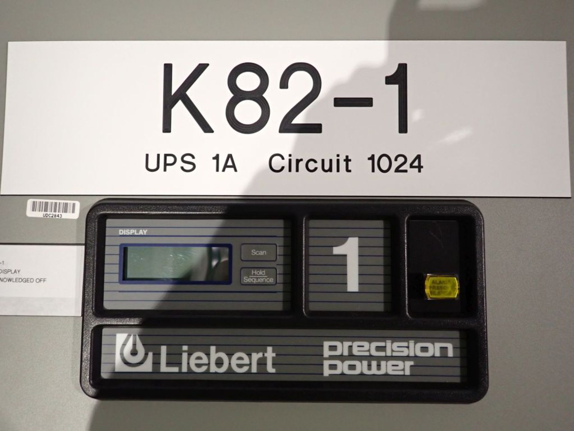 Liebert UPS Unit | Tag: 241140; Lot Loading Fee: $50.00 - Image 10 of 19