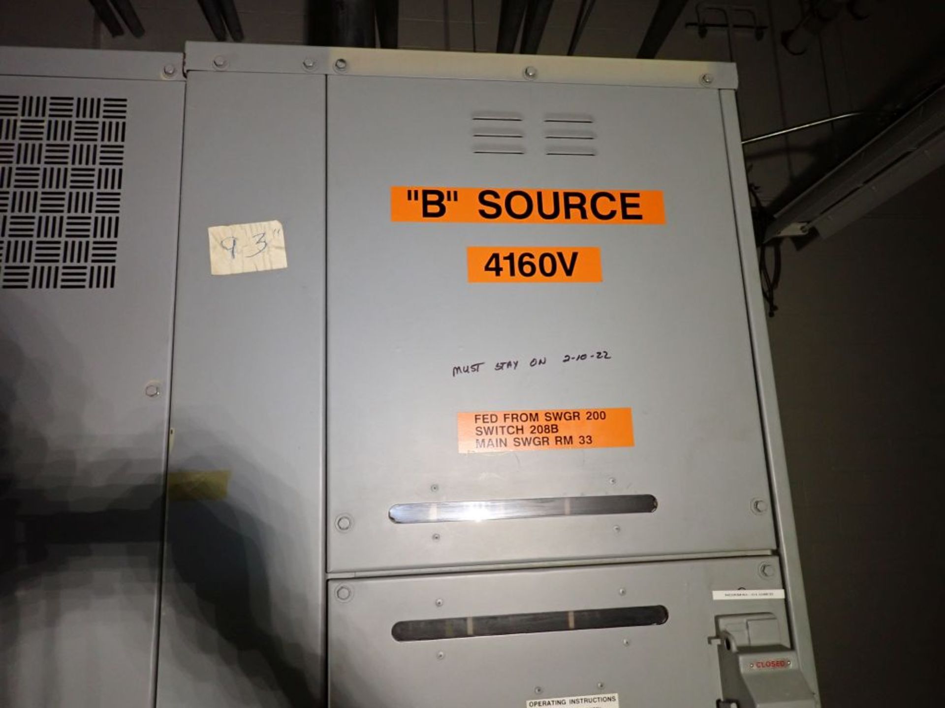 GE Transformer w/Interrupter Switch | 2000/2667 KVA; 4160 Primary Voltage; 480Y/277 Secondary - Image 16 of 19
