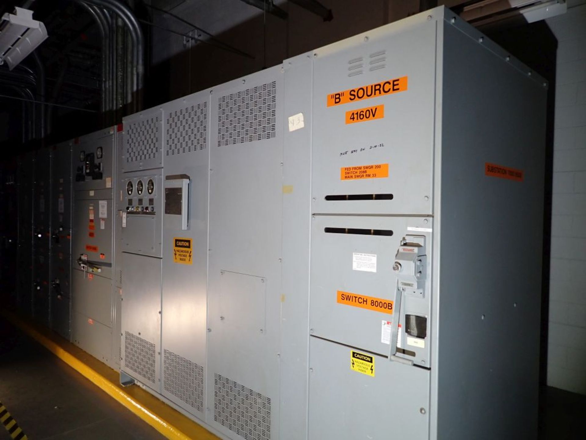 GE Transformer w/Interrupter Switch | 2000/2667 KVA; 4160 Primary Voltage; 480Y/277 Secondary - Image 5 of 19