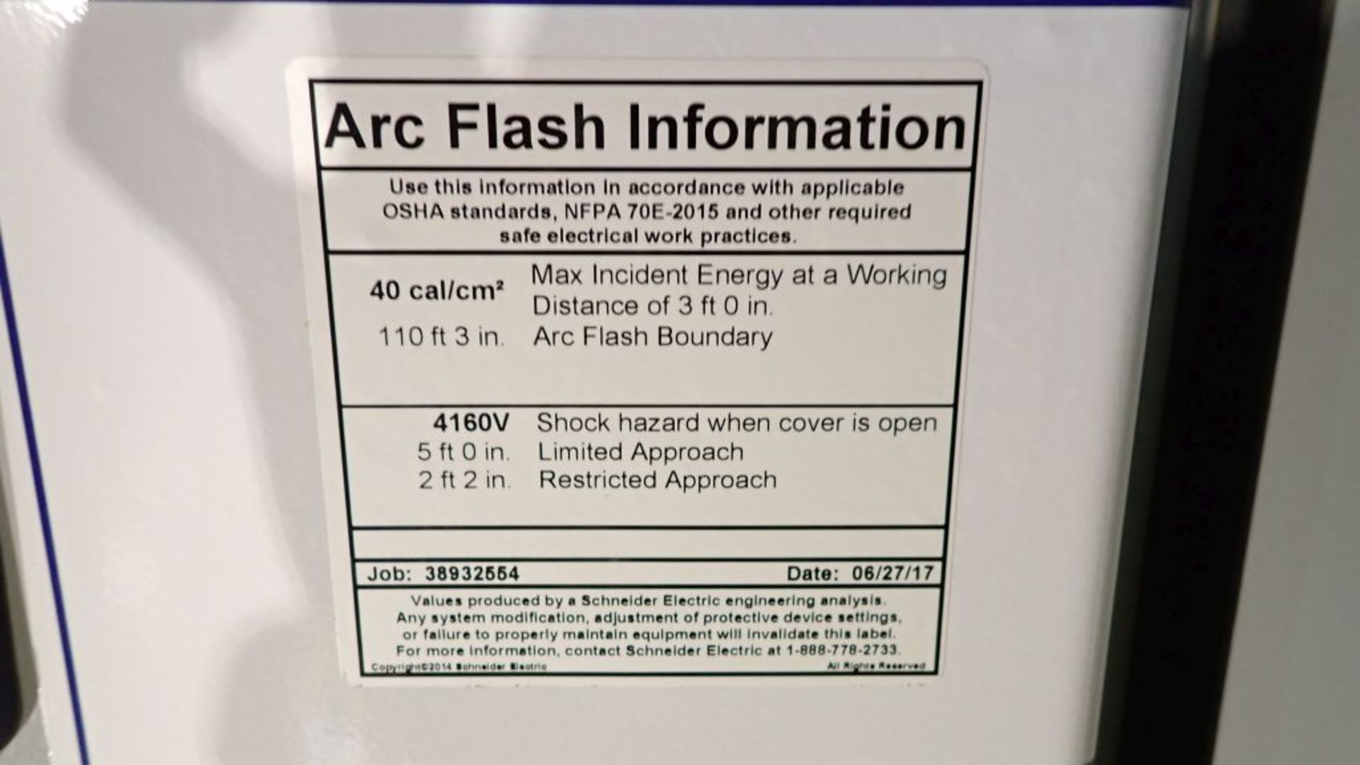 S&C Switchgear Line | (10) Verticals; (1) 1200A; (8) 600A; Tag: 241172; Lot Loading Fee: $400.00 - Image 7 of 7