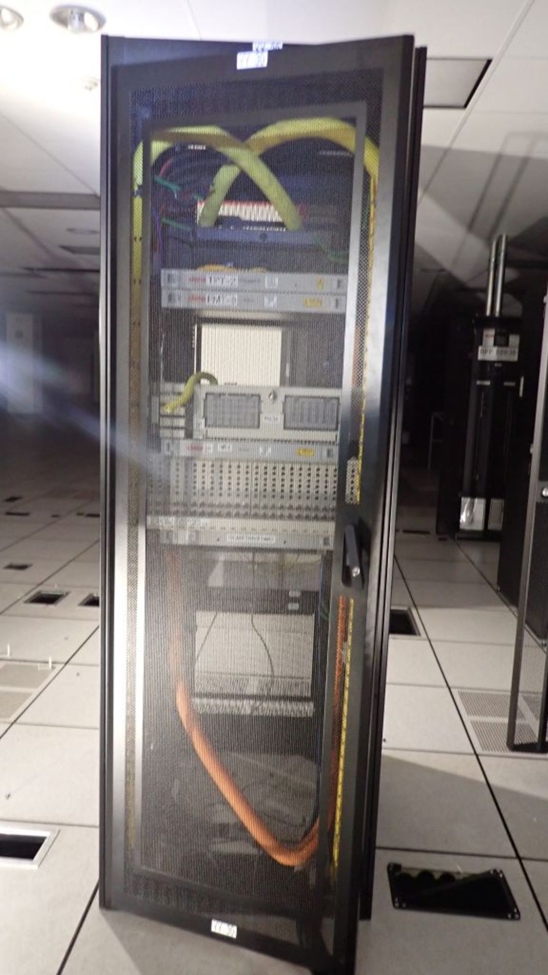 Eaton Cabinet with Contents | Includes: (6) Ciena Fiber Manager; (2) Corning Cable Systems; (2) - Image 2 of 8