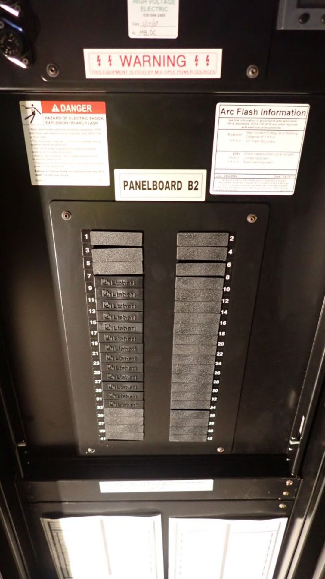 Onyx Power Rack Panelboard | Part No. 98-112-00-00; System 2; Input: 208/120 VAC; 4-Wire Plus Ground - Image 10 of 14