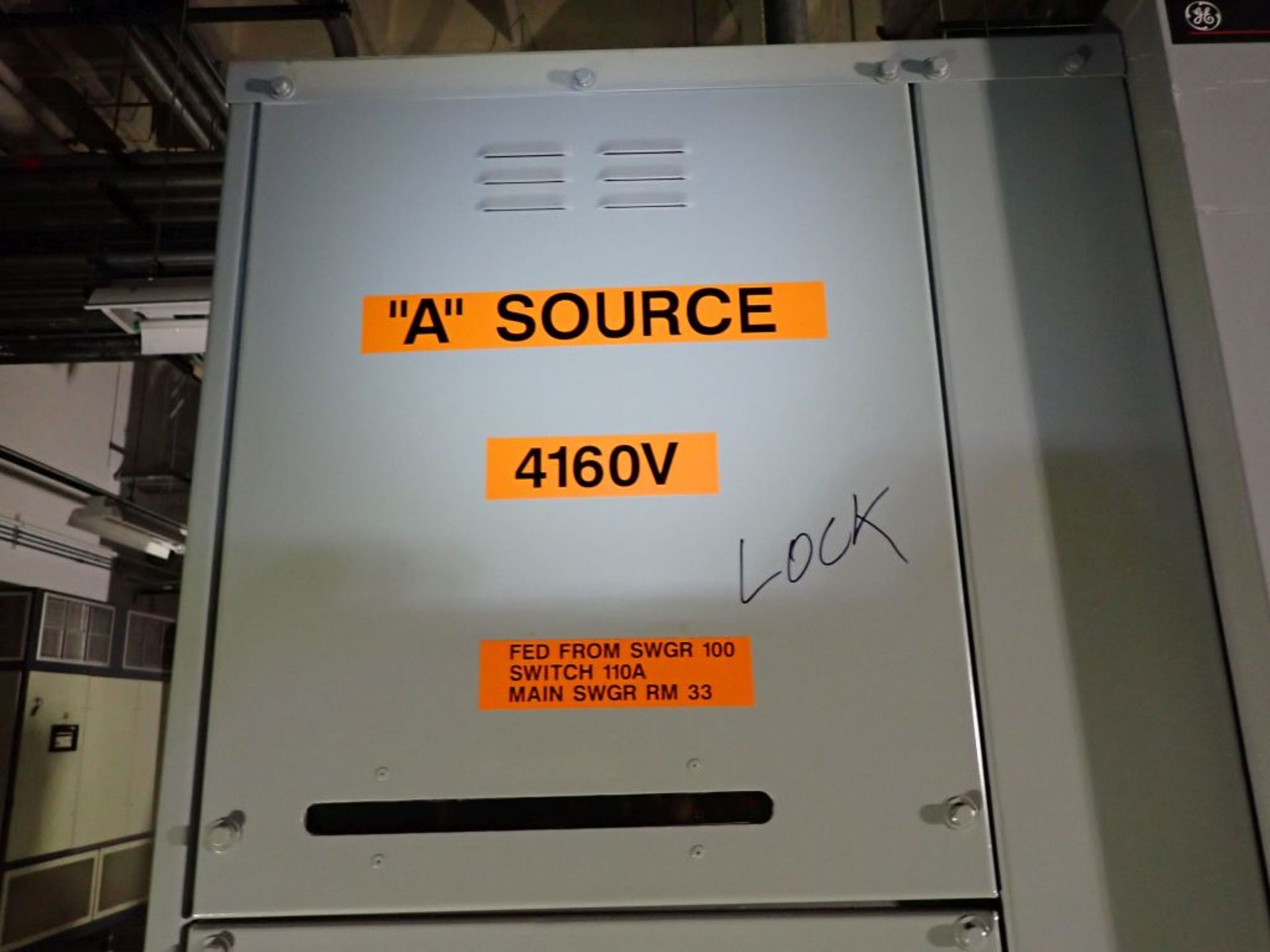 GE Transformer with Interrupter Switch | 1500/2000A; 4160-480Y/277V; Includes: 600A Switch; Tag: - Image 4 of 19