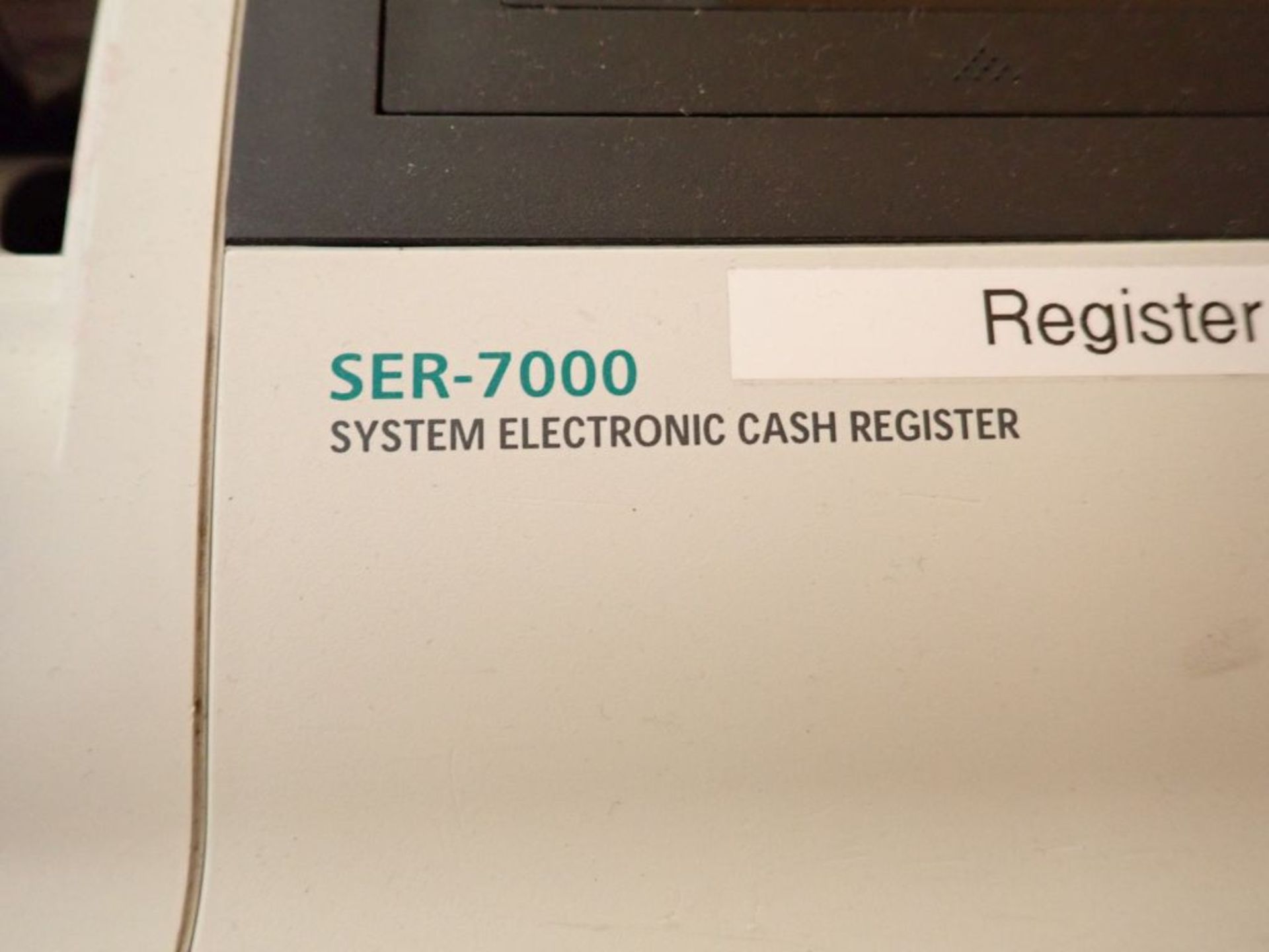 Lot of (2) Sam 4s Cash Registers | Cat No. SER-7000; Tag: 241277; Lot Loading Fee: $20.00 - Image 4 of 4