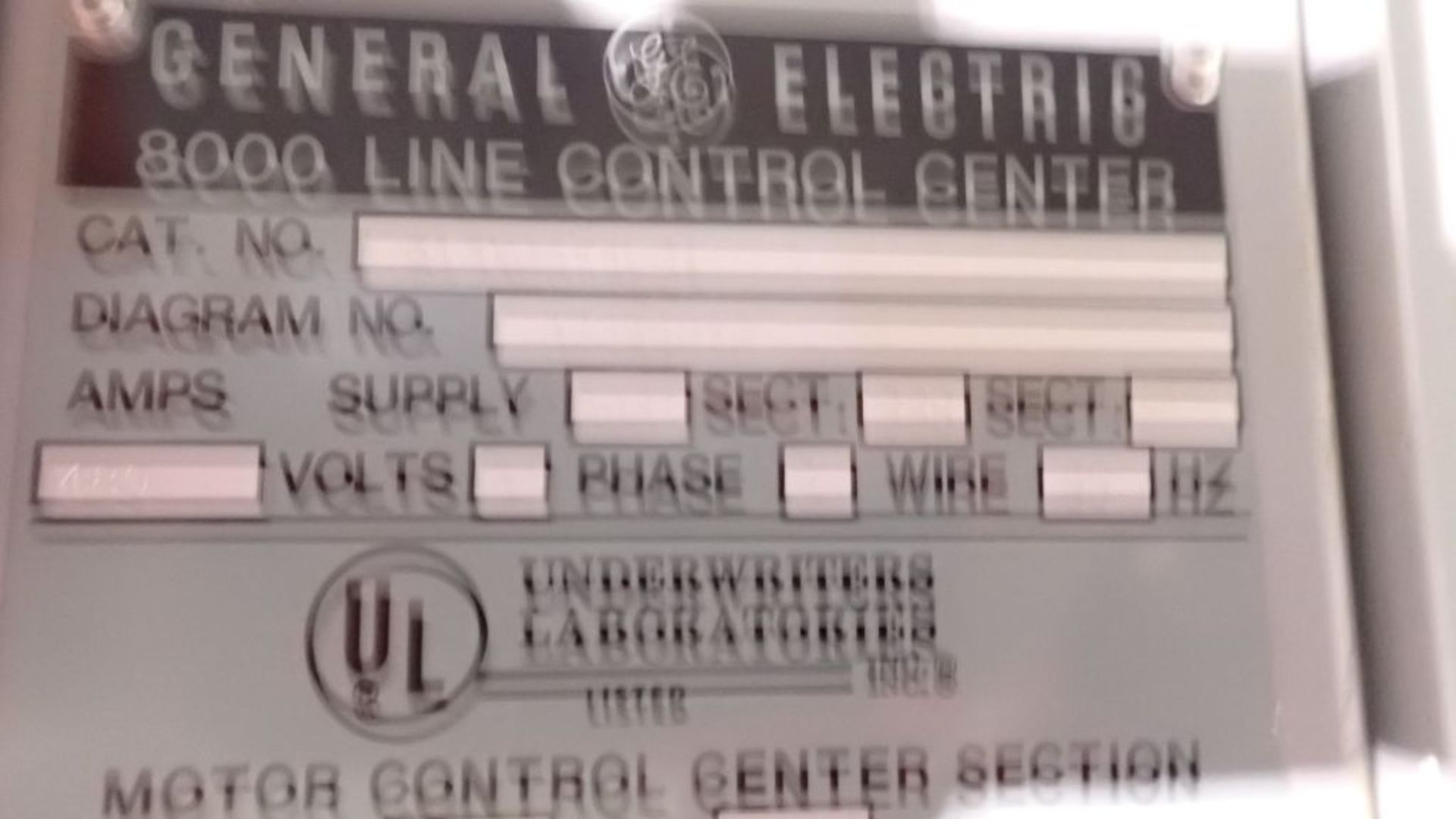 GE 8000 Line MCC | (4) Verticals; Includes: (3) Size 3 Starters; (6) Size 2 Starters; (2) Size 1 - Image 6 of 53