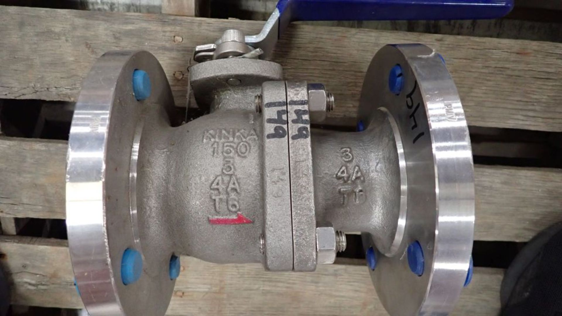 Lot of (3) Assorted 3" Valves | (2) Kinka Class-150, CX2MW Body; (1) PBM Class-150, 316 Body; Tag: - Image 6 of 18