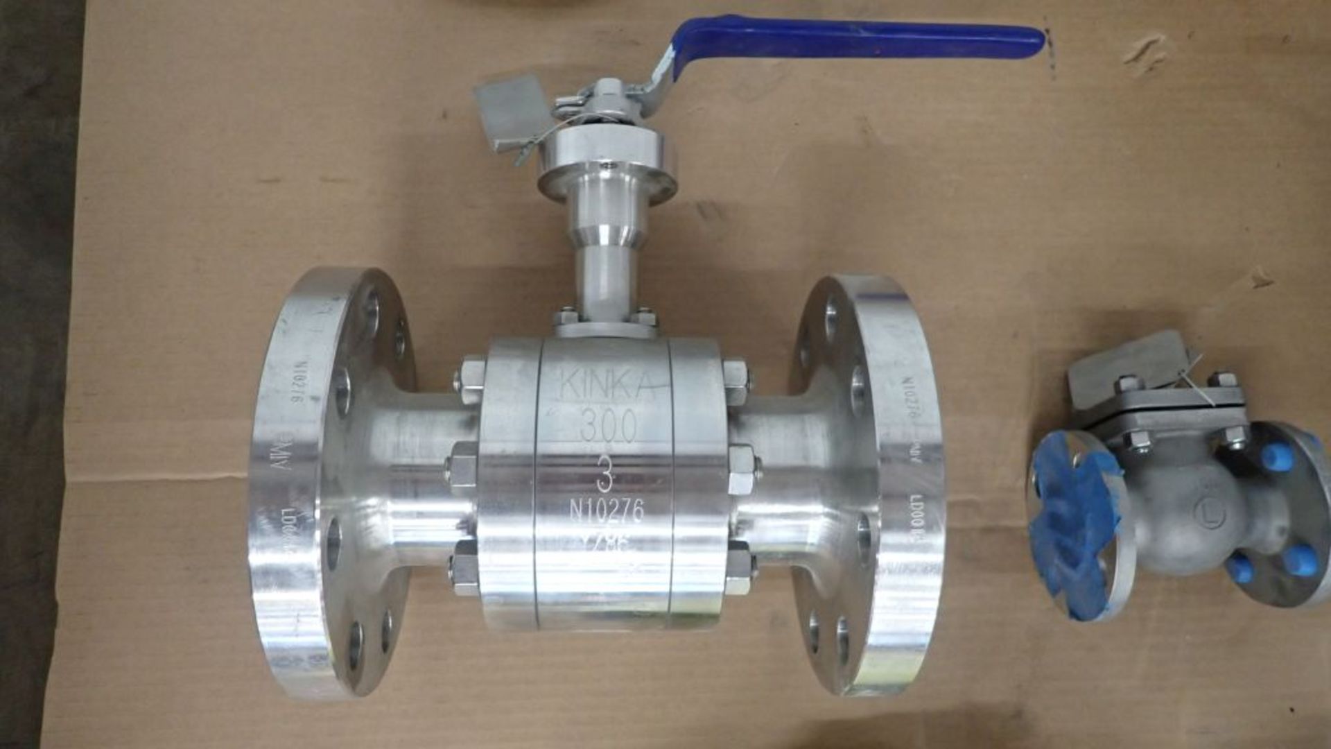 Lot of (4) Assorted Hastelloy Valves and (1) Valve Wheel | (1) 6" Butterfly Valve Class-150, C276 - Image 4 of 13
