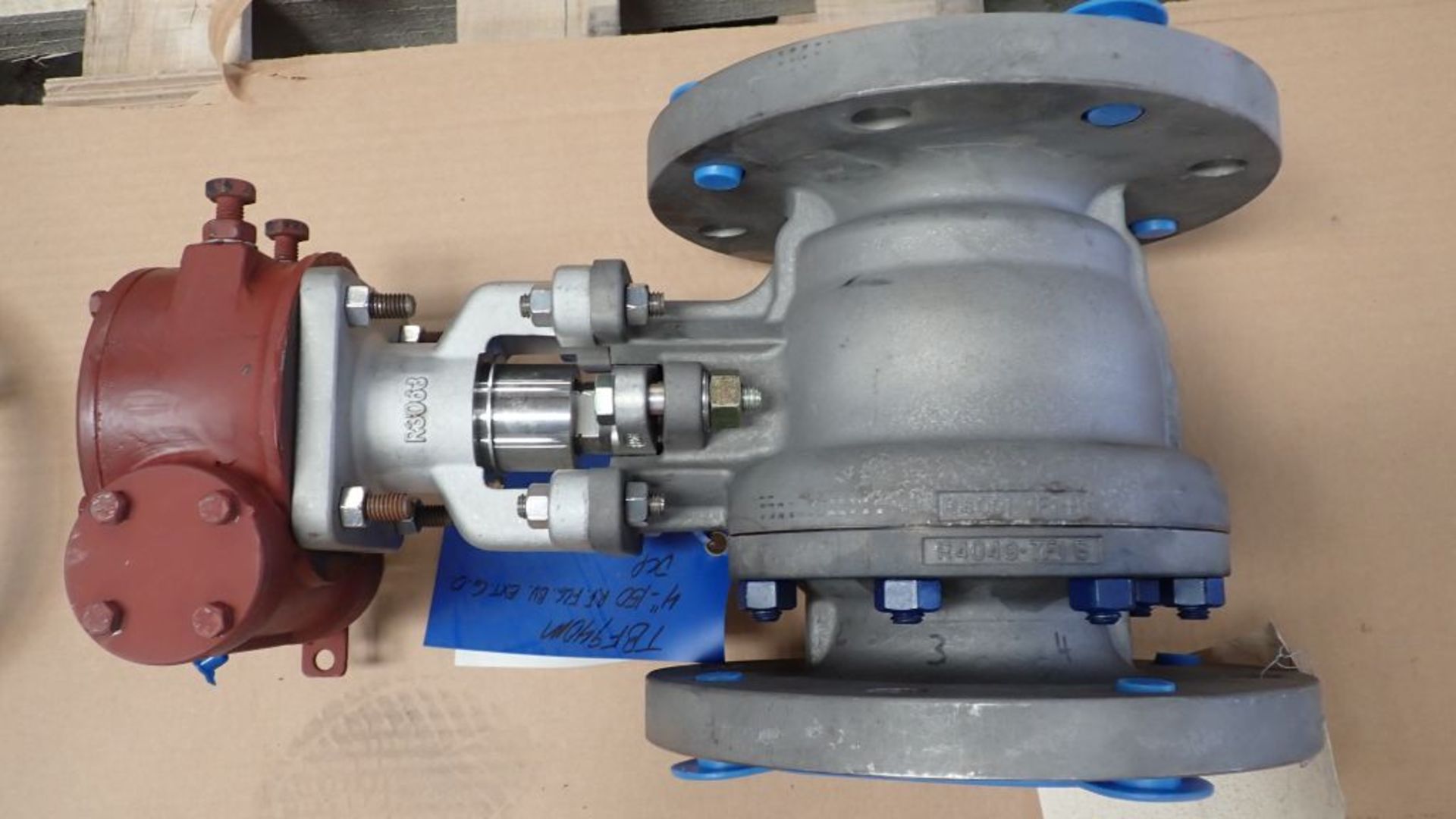 Lot of (2) Ladish 4" Titanium Valves w/Cait Actuator | Valve Class-150, TIGR7 Body; Actuator Model - Image 7 of 9