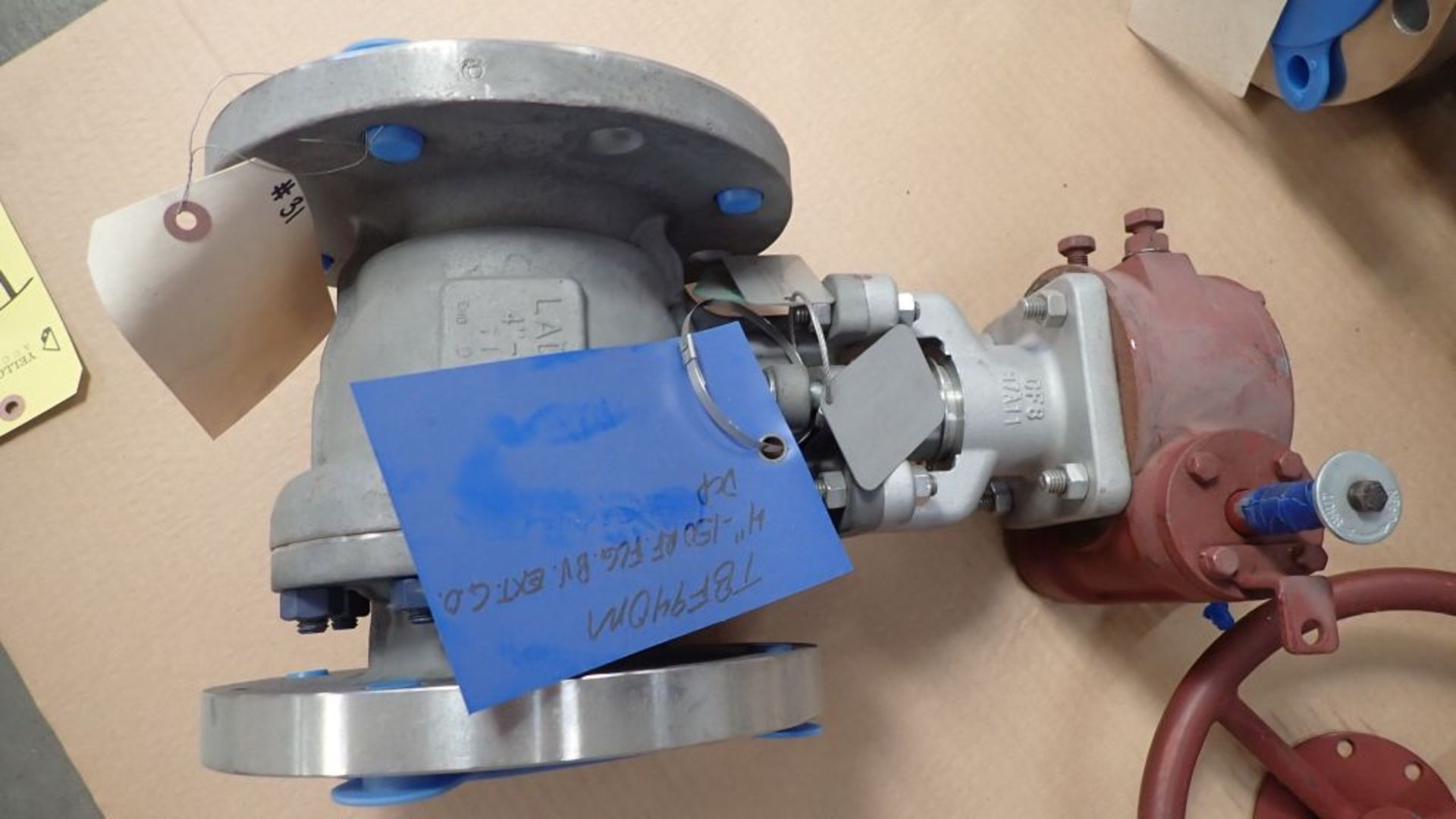 Lot of (2) Ladish 4" Titanium Valves w/Cait Actuator | Valve Class-150, TIGR7 Body; Actuator Model - Image 7 of 10