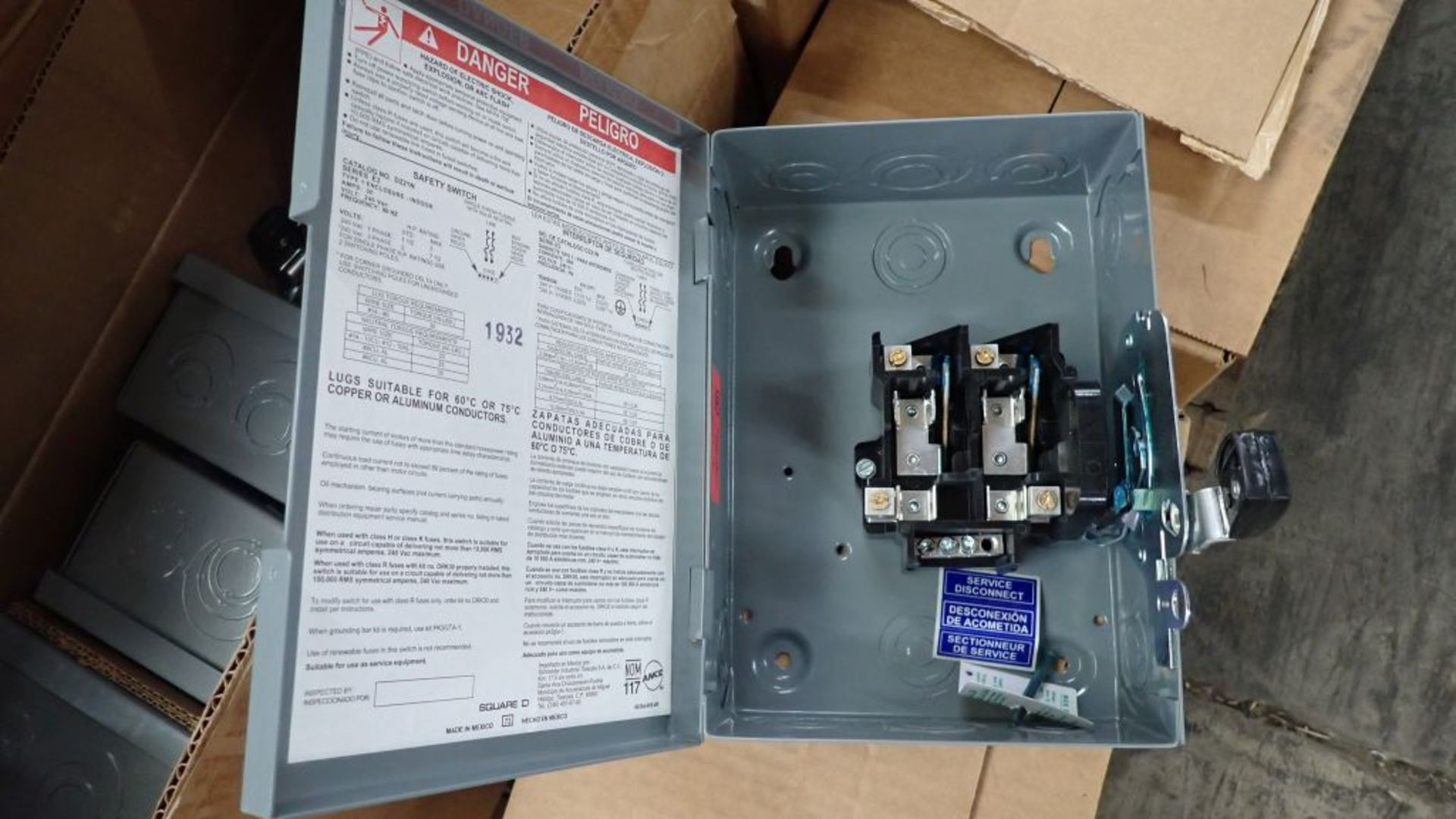 Lot of (11) Safety Switches and (1) Protector Device | (5) Eaton Heavy Duty Safety Switches Cat - Image 6 of 14