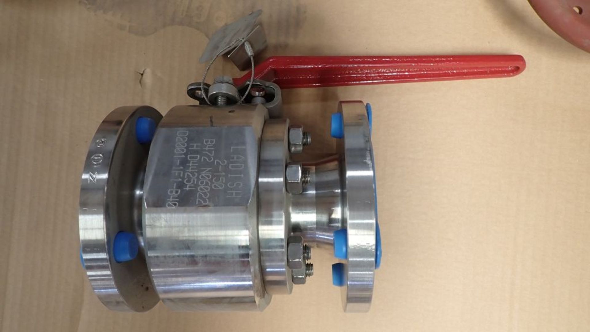 Lot of (3) Assorted Ladish Hastelloy Valves & Cait Actuator | (2) 2" Valves Class-600, CX2MW Body, - Image 9 of 15