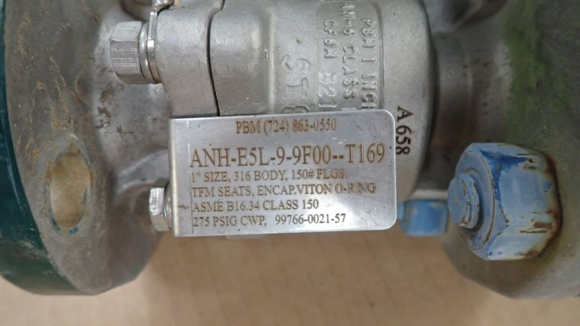 Lot of (10) PBM 1" Valves | Class-150, CF8M Body; Tag: 246099 - Image 4 of 7