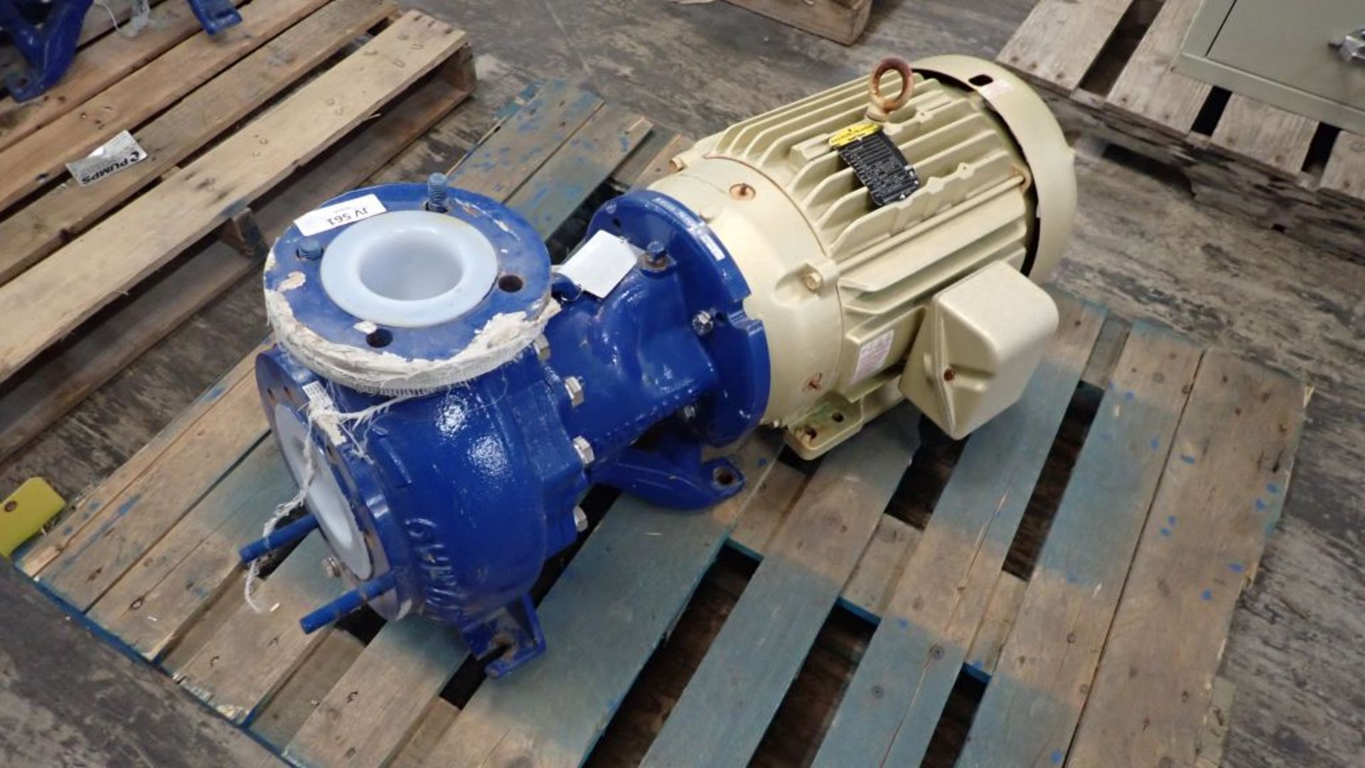 Flowserve Imnomag Sealless Pump w/Baldor 20 HP Motor | Pump Part No. B665011100-BF0, Imp. Dia/Max
