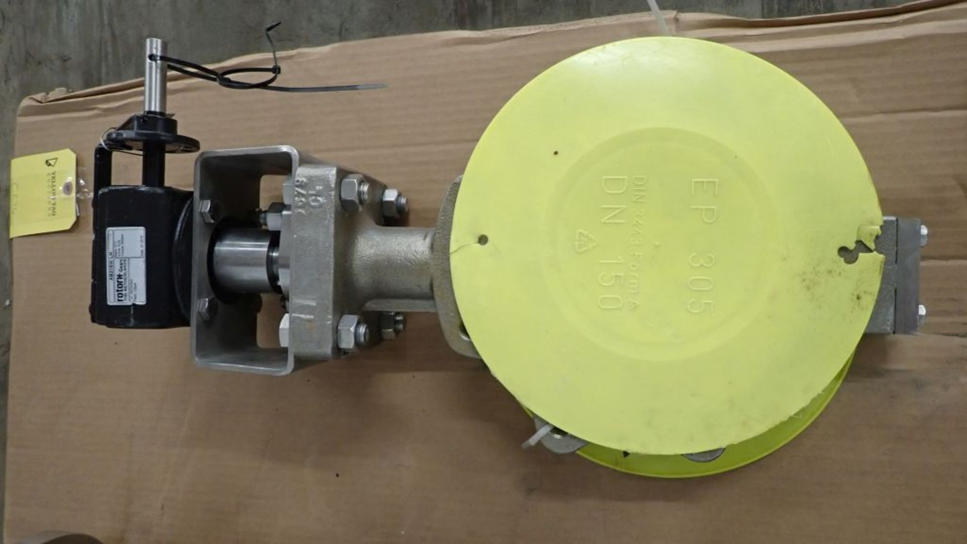 Lot of (4) Assorted Hastelloy Valves and (1) Valve Wheel | (1) 6" Butterfly Valve Class-150, C276 - Image 6 of 13